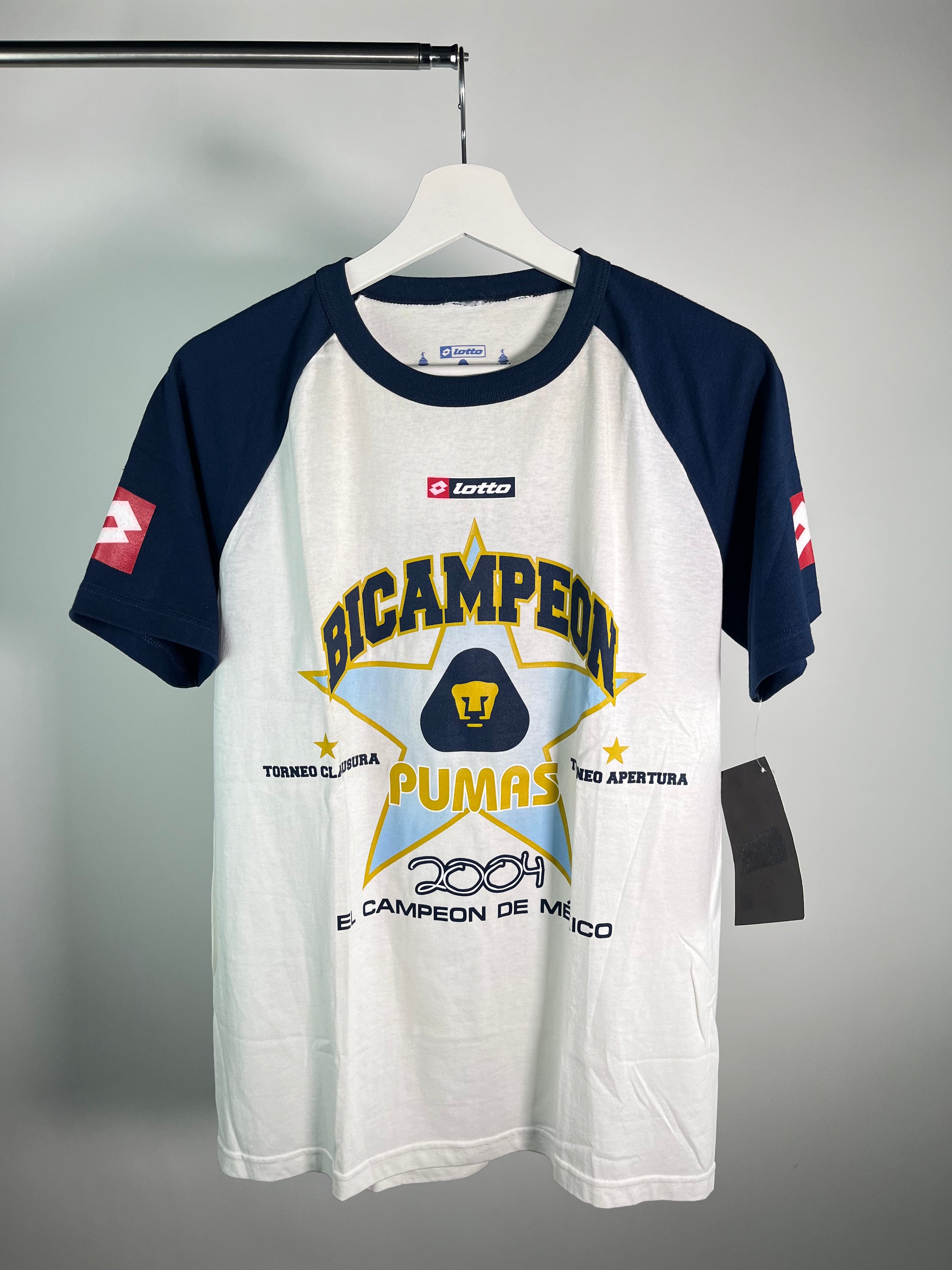 Playera Pumas 2004 Edición Campeonato *C/Etiquetas* (M)