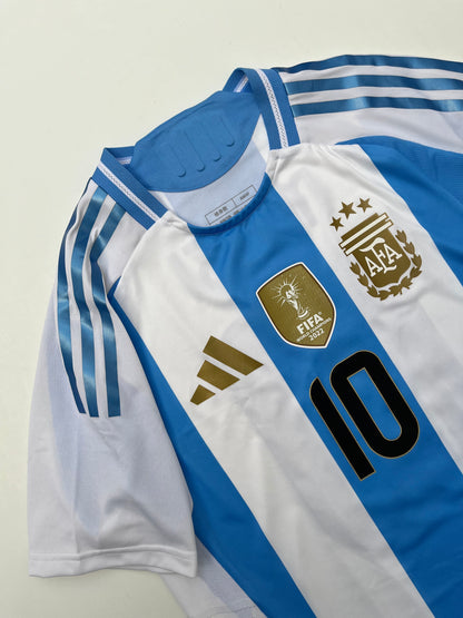 Jersey Argentina Local 2024 2025 Versión Jugador Lionel Messi (S)