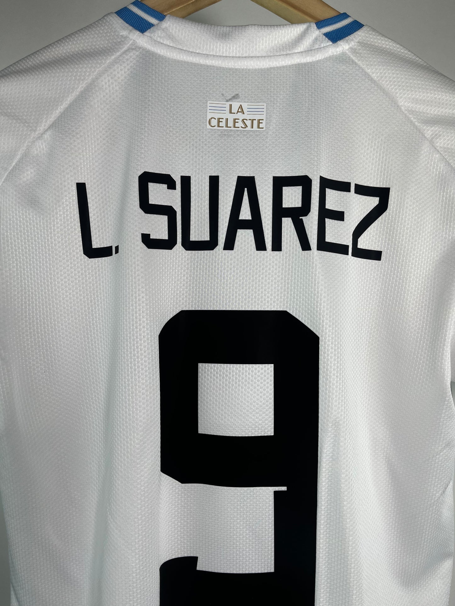 Jersey Uruguay Visitante 2022 2024 Luis Suárez (S)