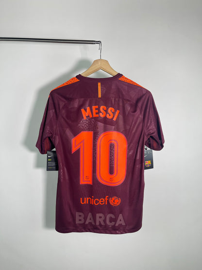 Jersey Barcelona Tercera 2017 2018 *C/Etiquetas* Champions League Lionel Messi (M)