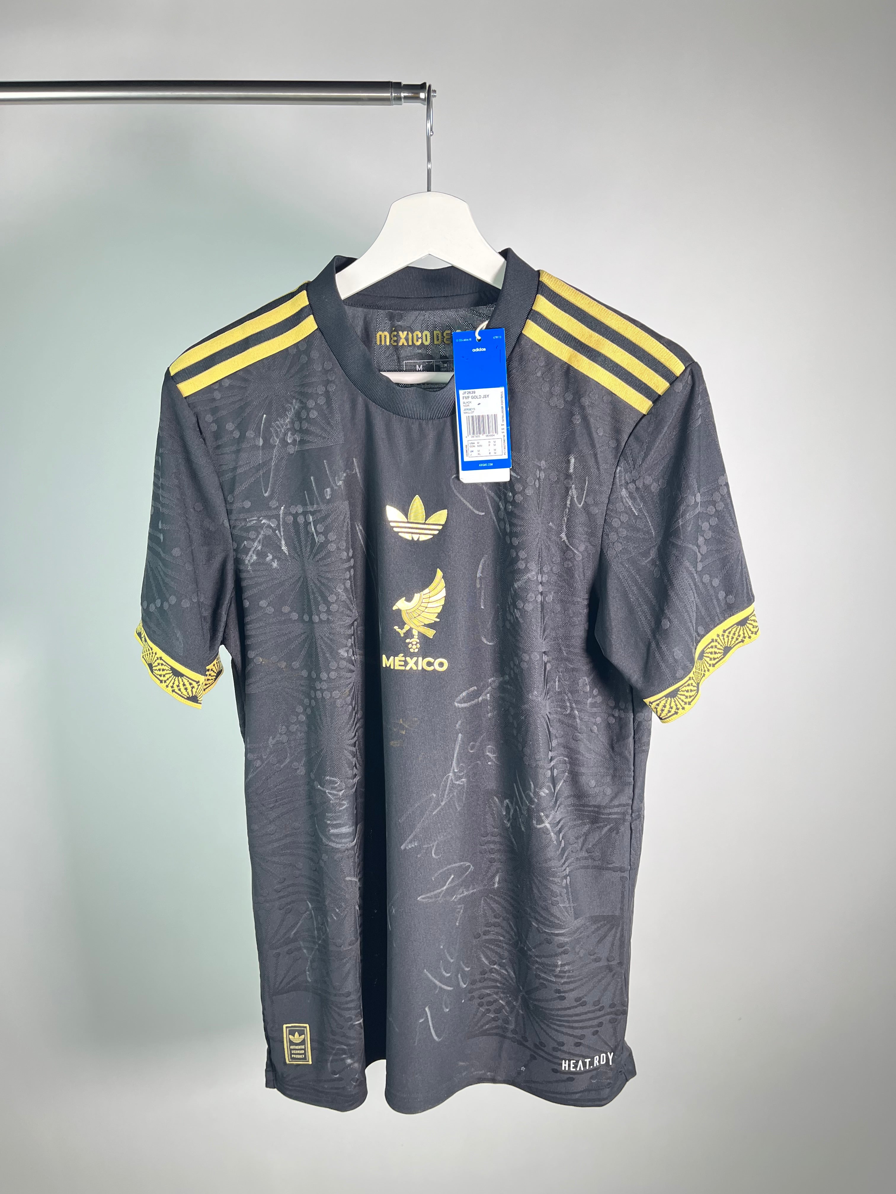Jersey México Tercero 2025 2026 Autografiado Versión Jugador *C/Etiquetas* (M)