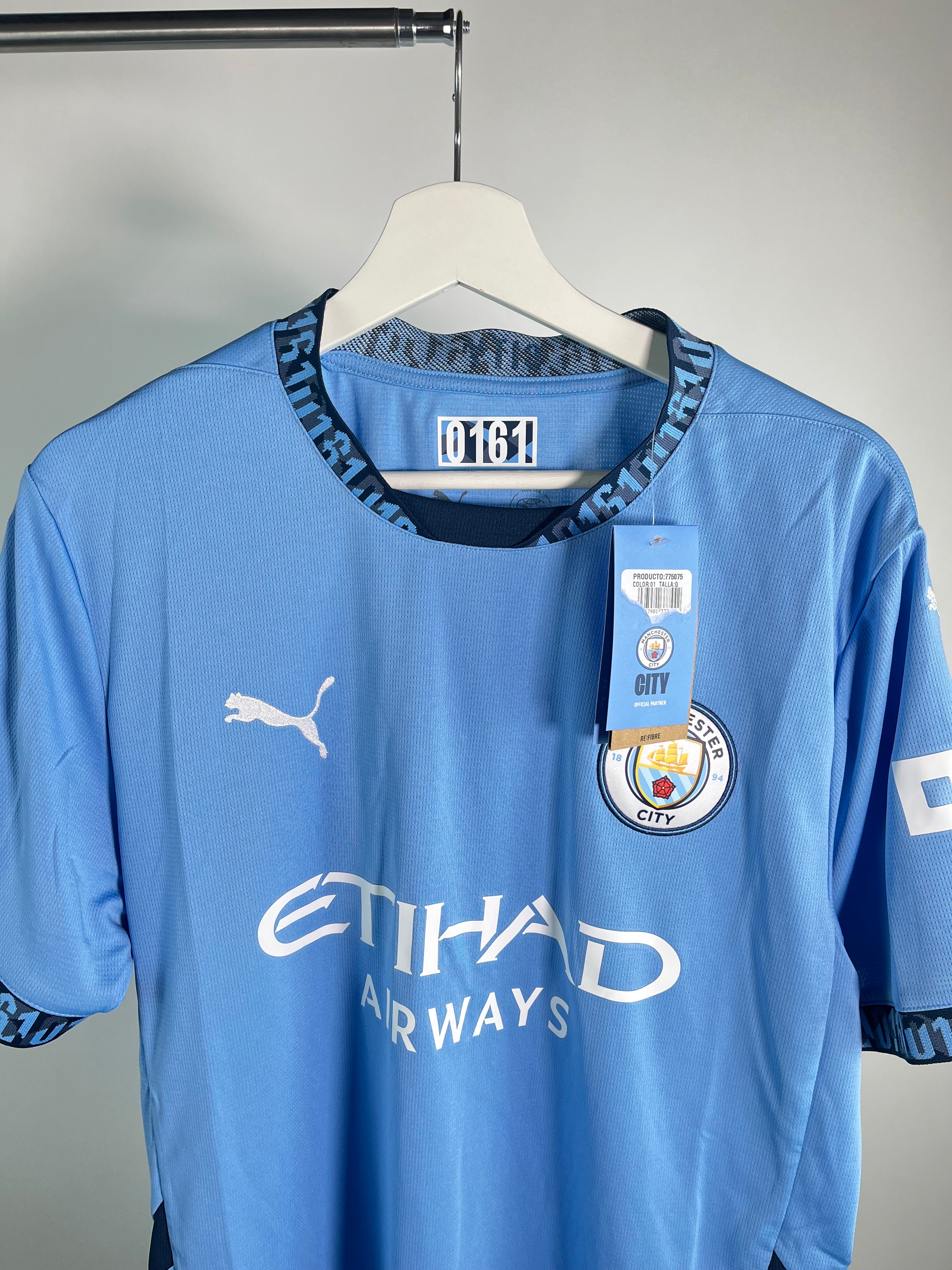 Jersey Manchester City Local 2024 2025 *C/Etiquetas* (L)