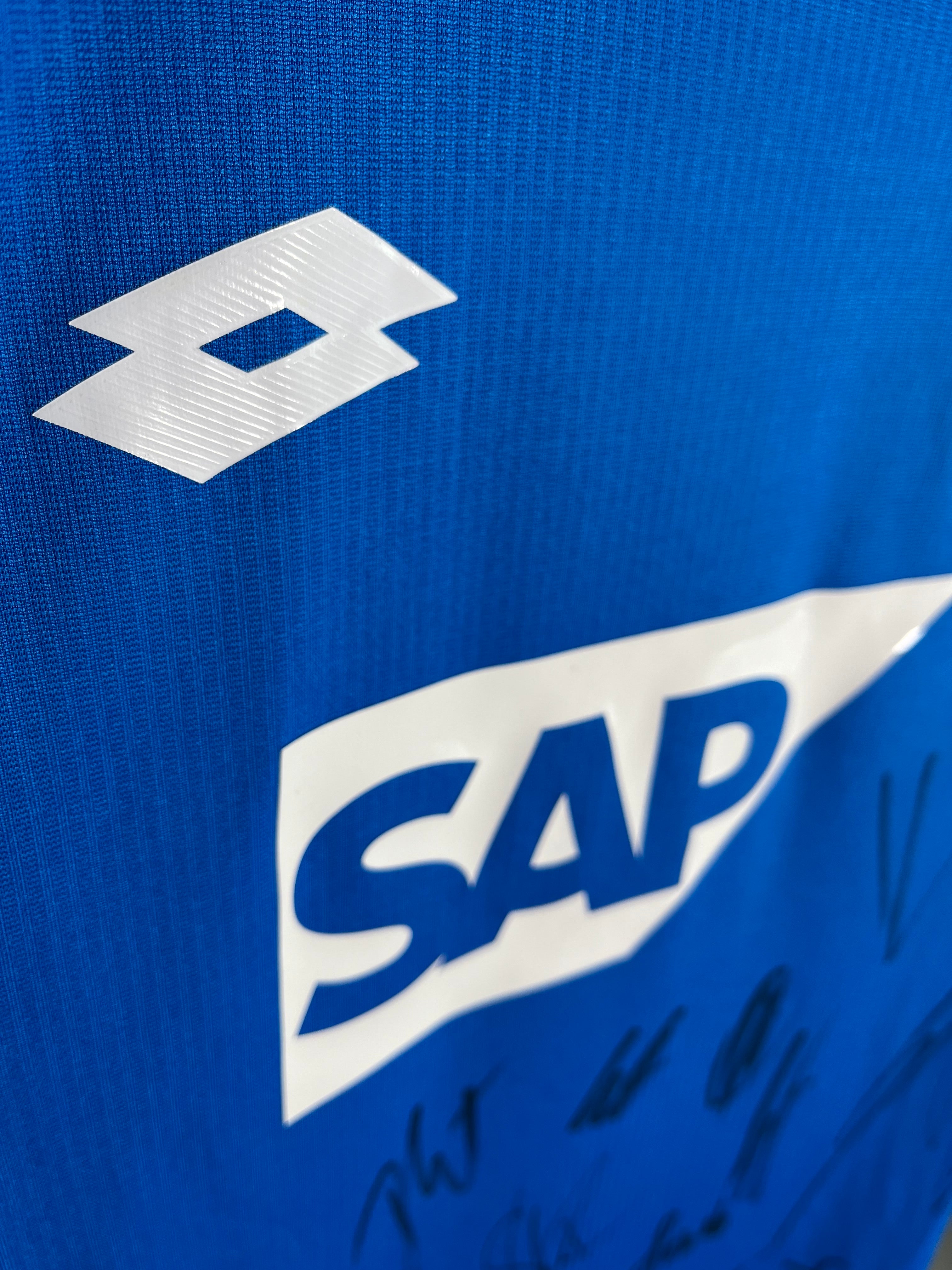Jersey Hoffenheim Local 2018 2019 Autografiado Por la Plantilla (L)