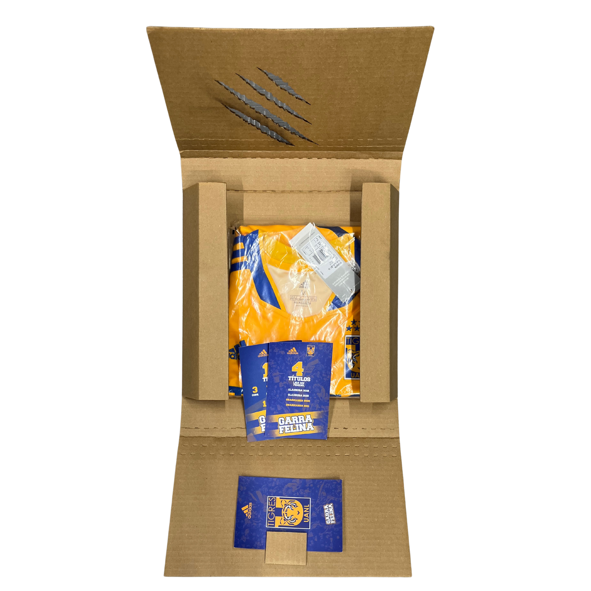 Jersey Tigres Local 2021 2022 *C/Etiquetas* Incluye Caja (M)