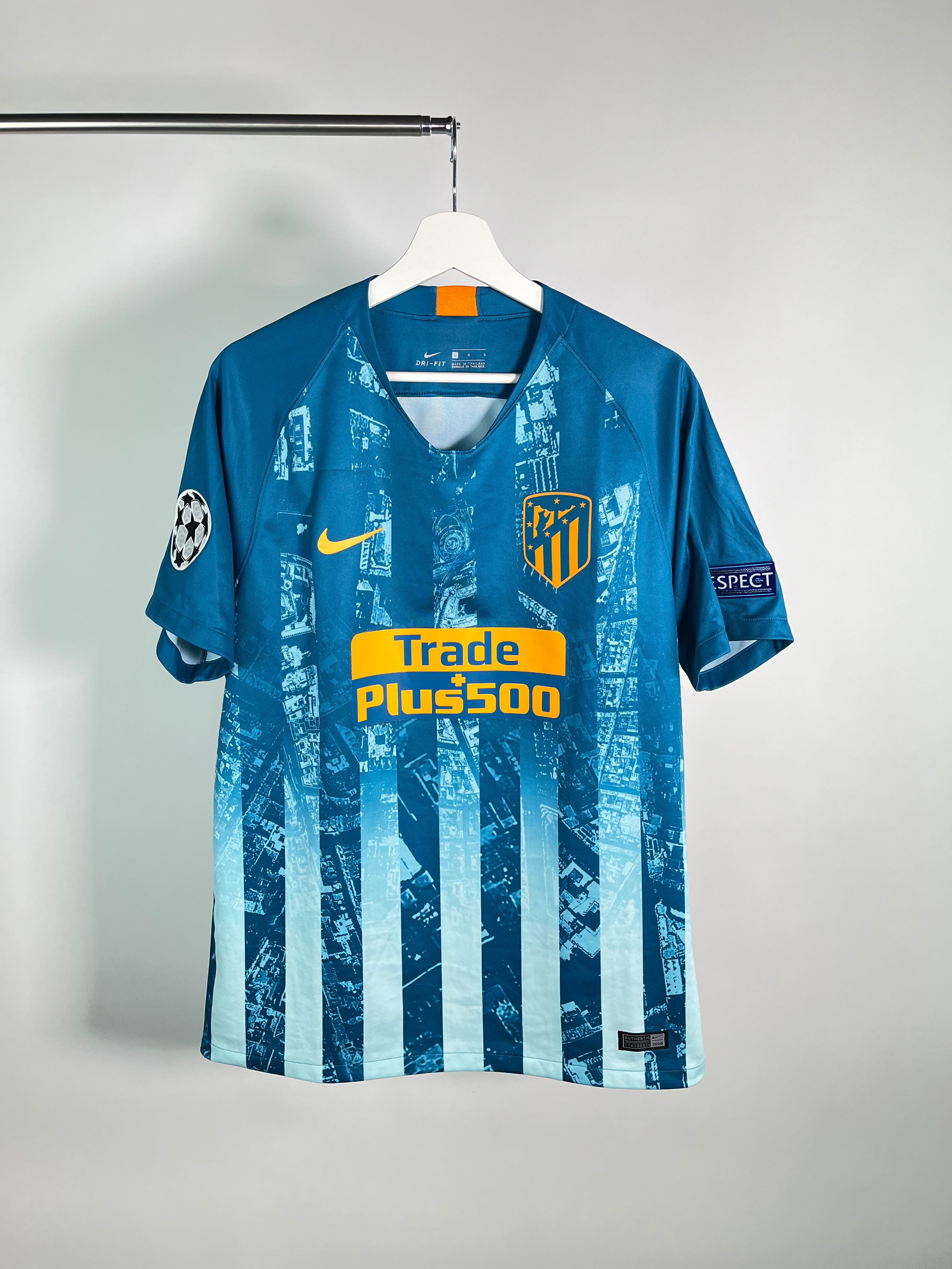 Jersey Atletico De Madrid Tercera 2018 2019 *Champions League* Antoine Griezmann (L)