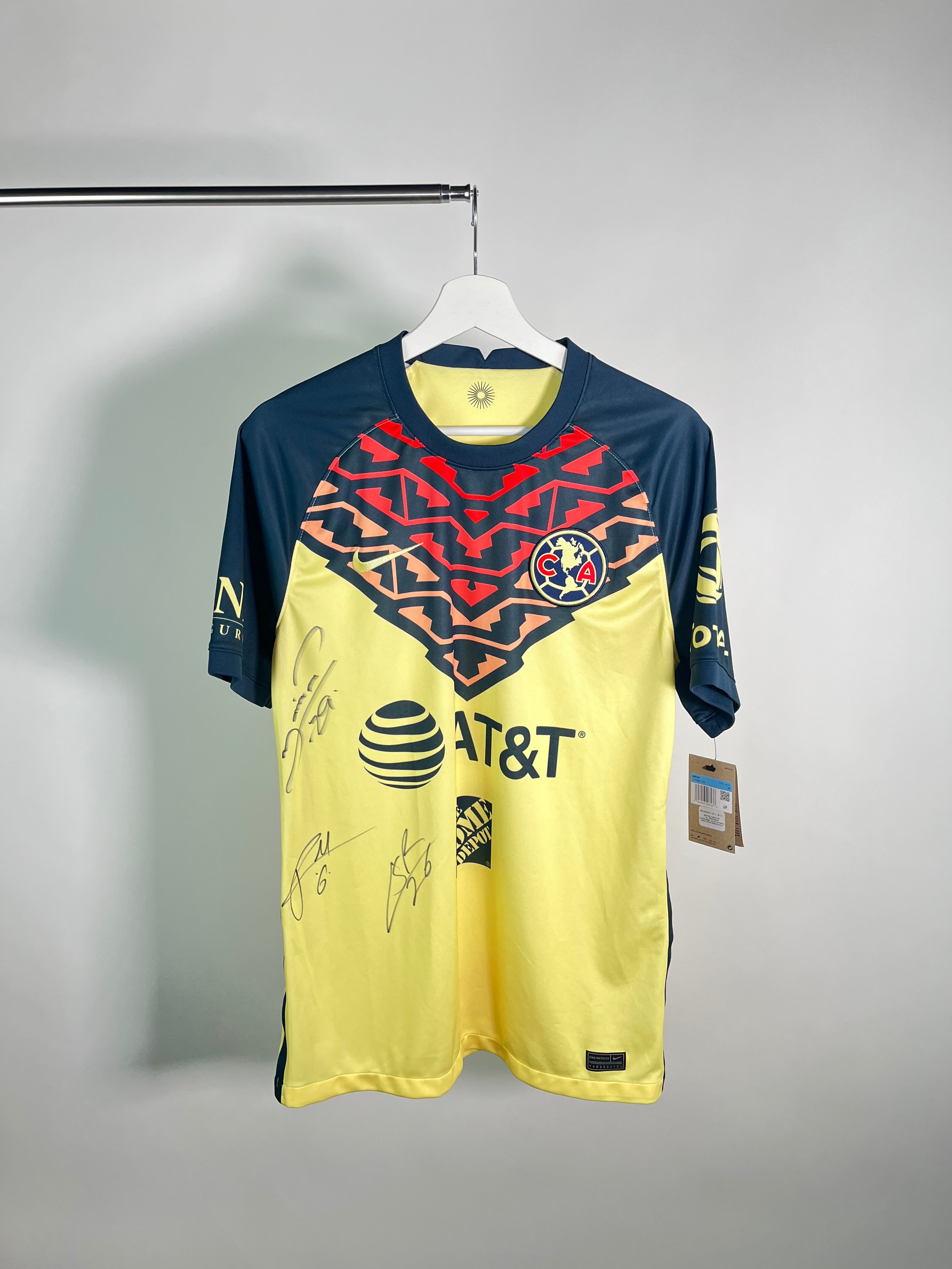 Jersey Club América Local 2021 2022 Autografiada *C/Etiquetas* (M)