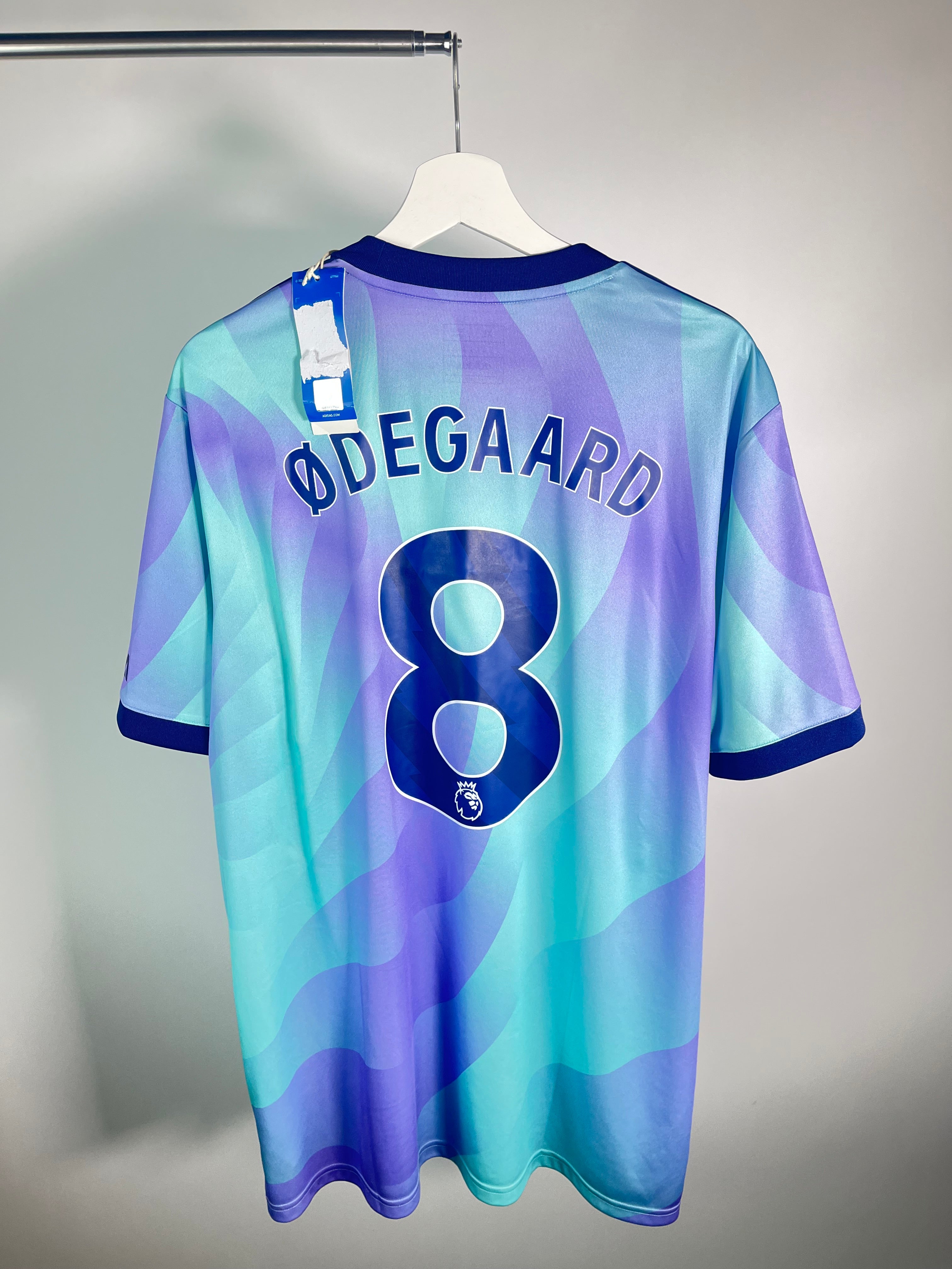 Jersey Arsenal Tercera 2024 2025 Martin Ødegaard *C/Etiquetas* (XL)