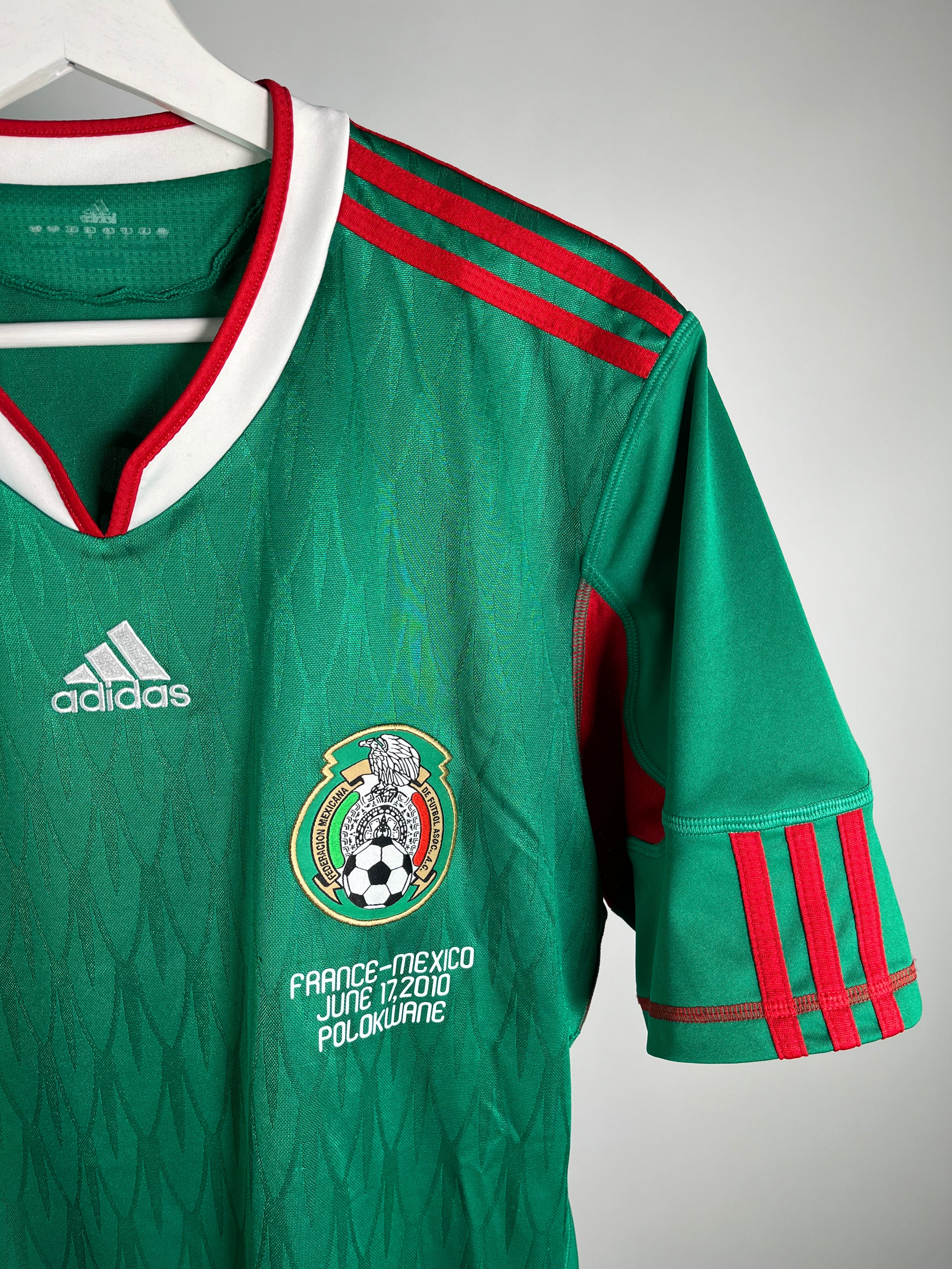 Jersey México Local 2010 2011 *Match Detail vs Francia* Rafael Márquez (M)