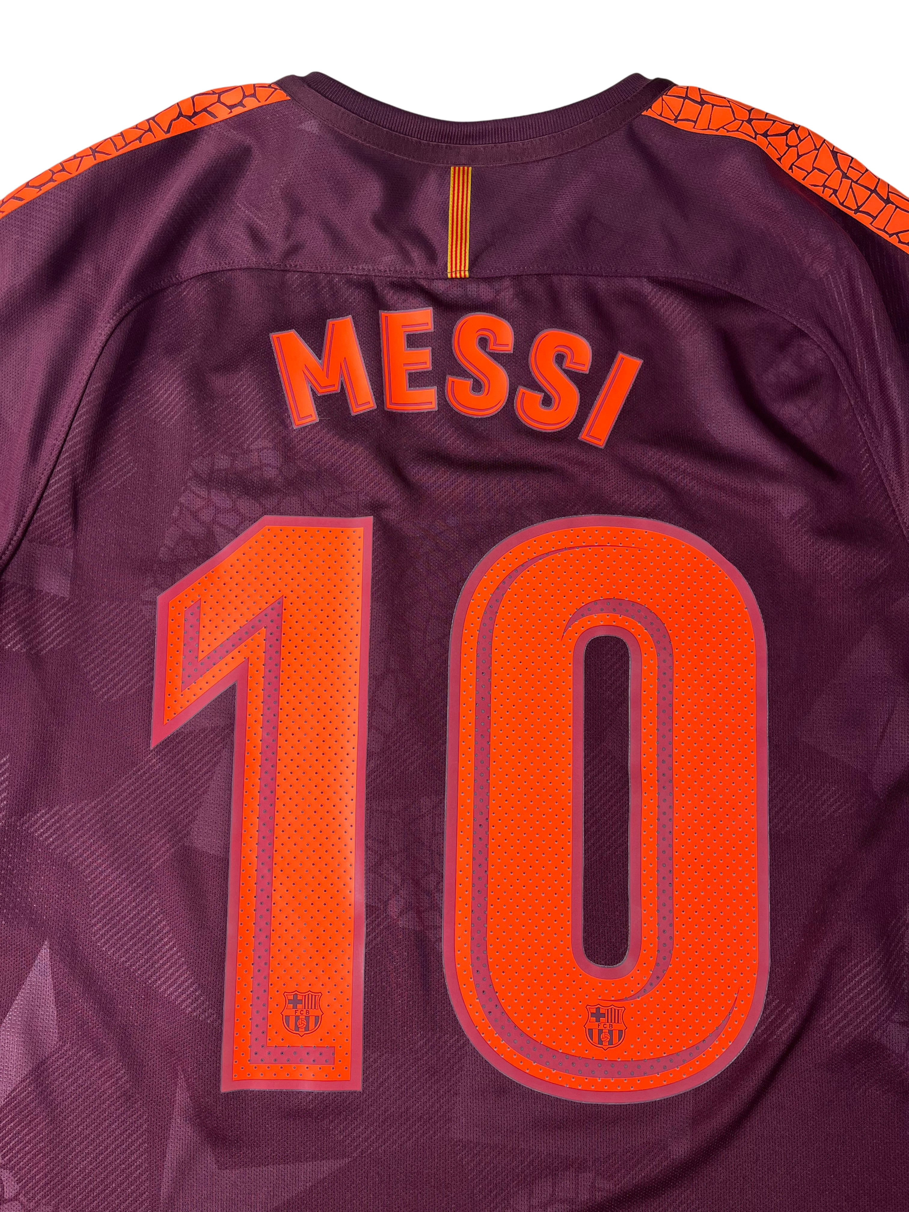 Jersey Barcelona Tercera 2017 2018 Lionel Messi (M)