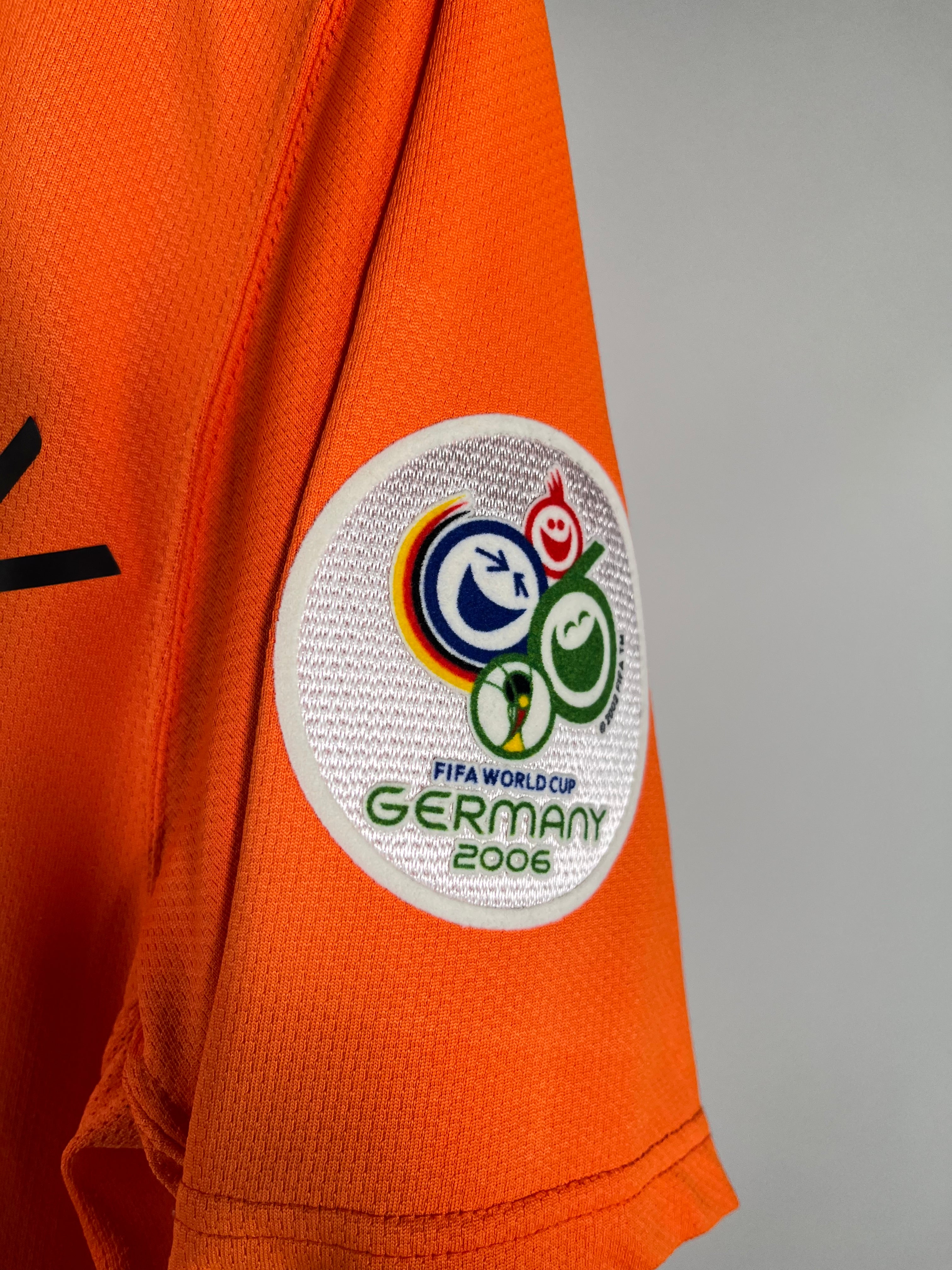 Jersey Holanda Local 2006 2008 *Mundial Alemania* Ruud Van Nistelrooy (S)