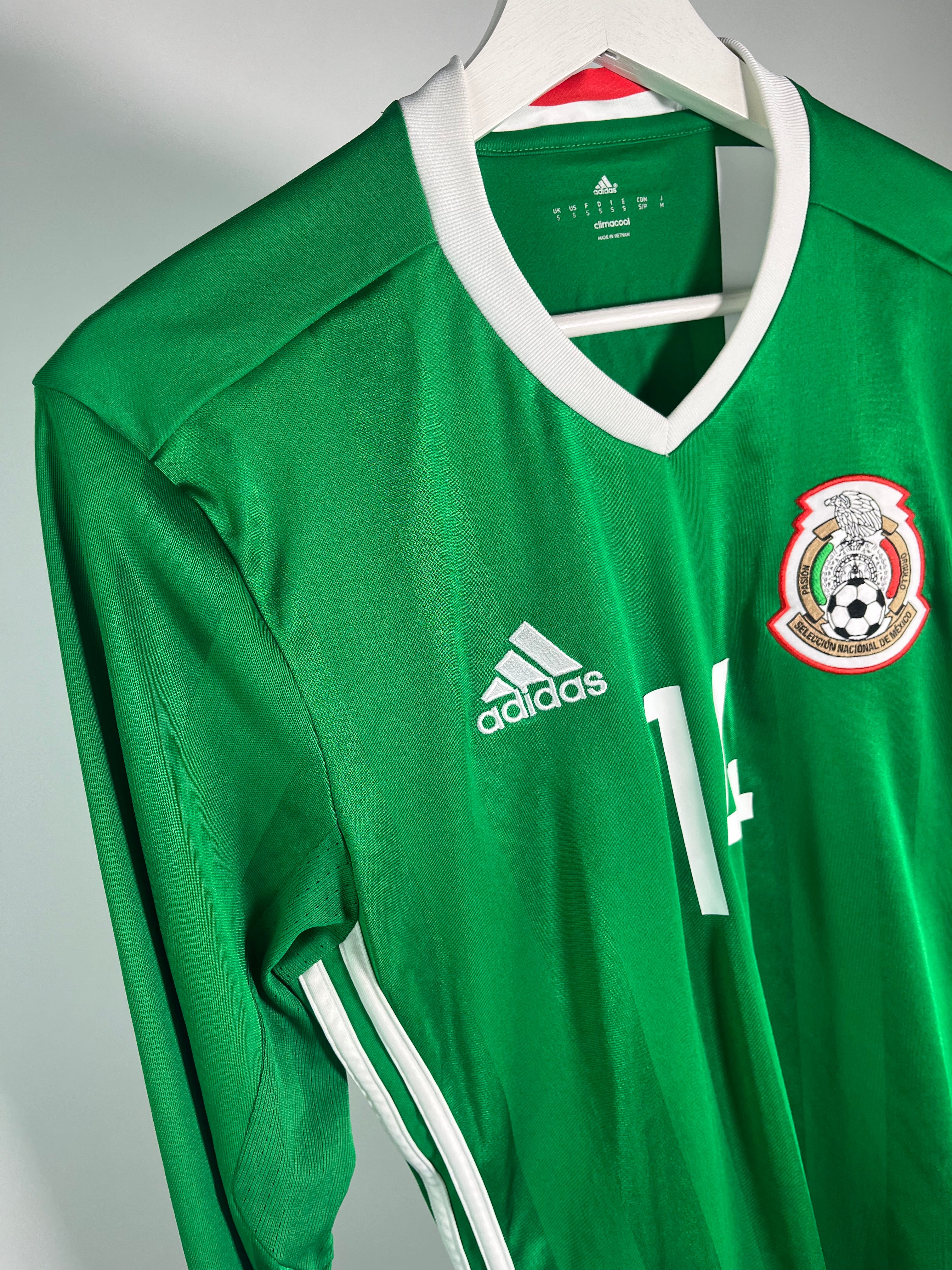 Jersey México Local 2015 2017 Manga Larga Javier "Chicharito" Hernández (S)