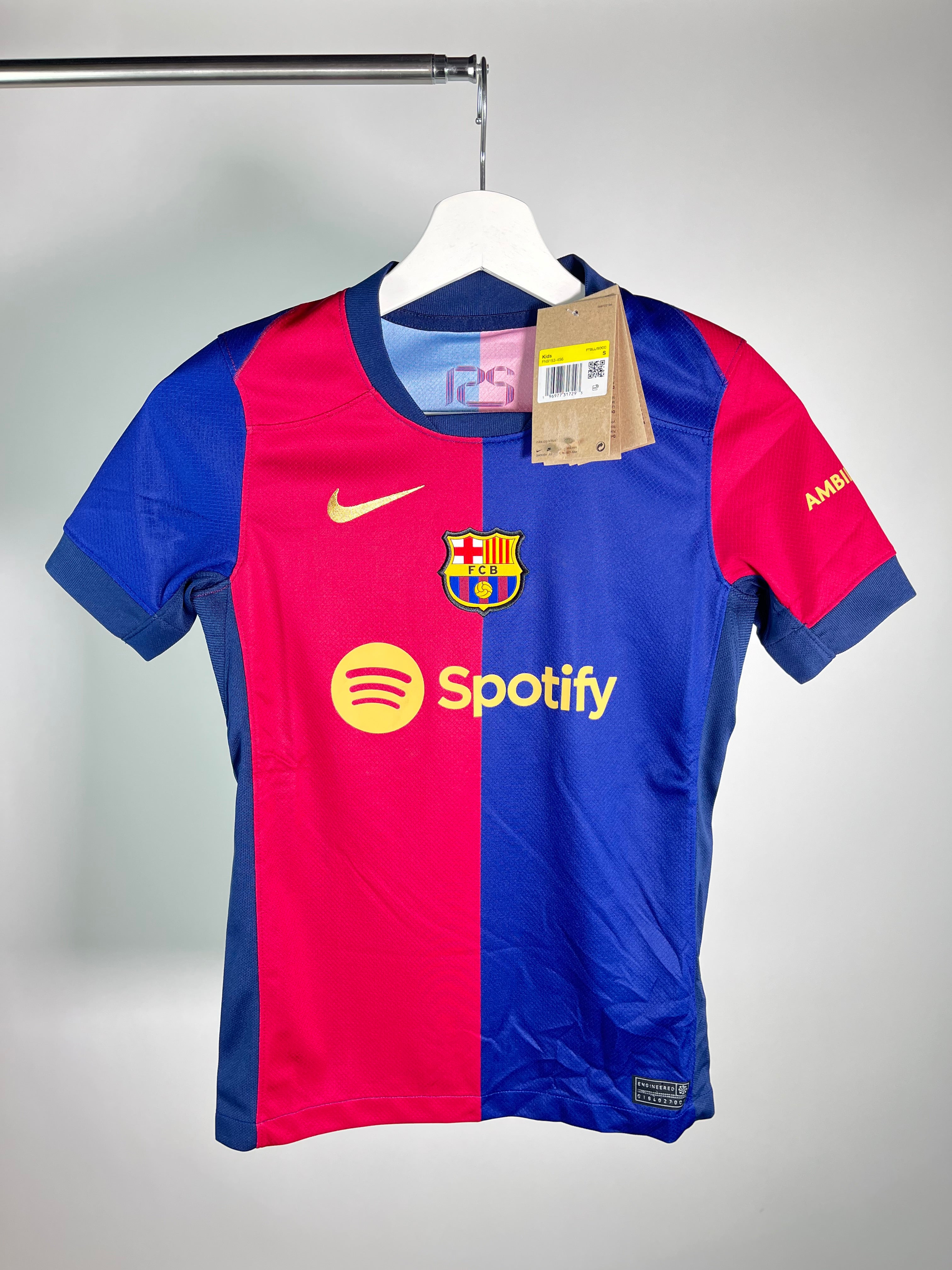 Jersey Barcelona Local 2024 2025 *C/Etiquetas* (S Niño)