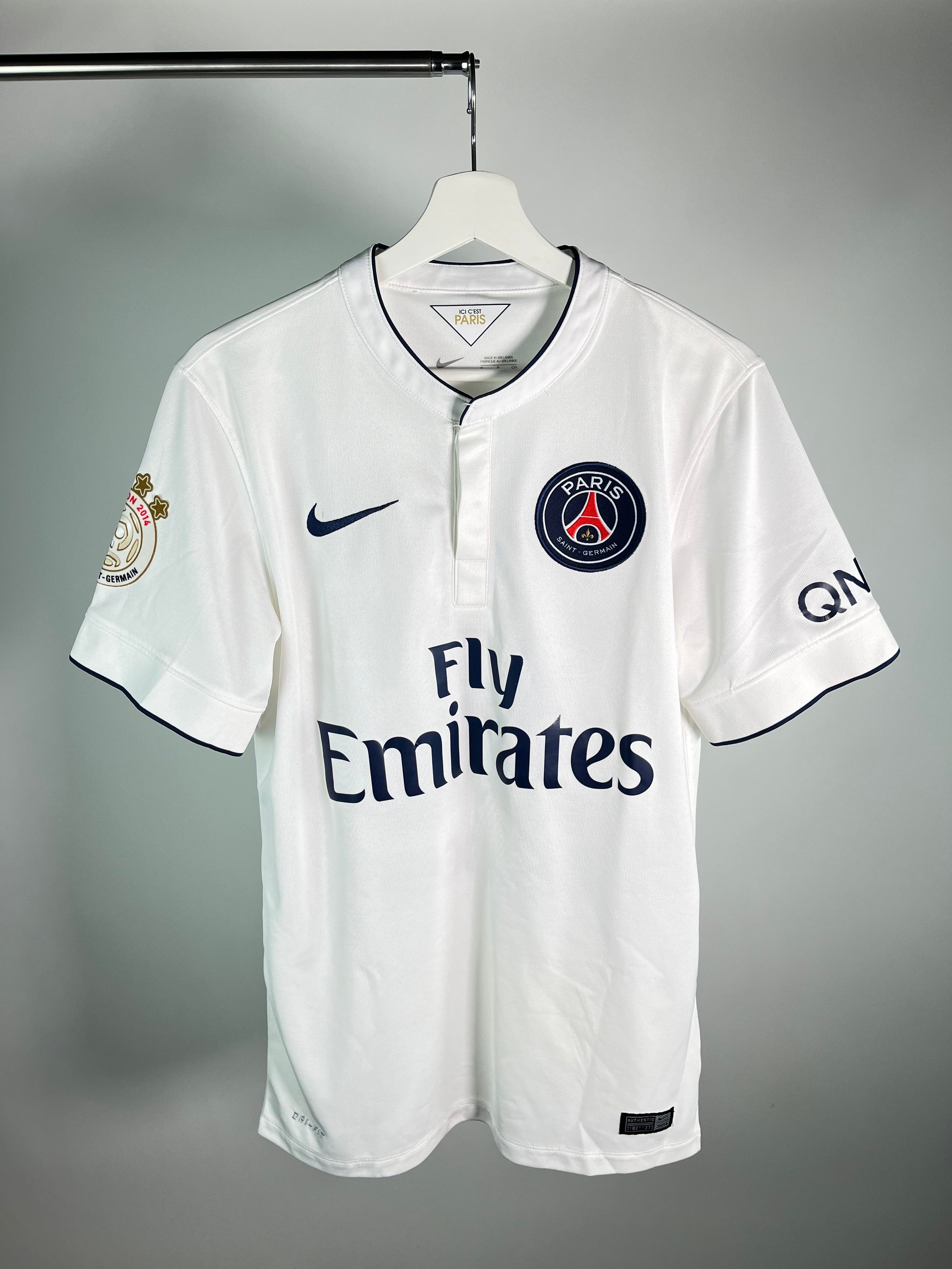 Jersey PSG Visita 2014 2015 Zlatan Ibrahimovic (S)