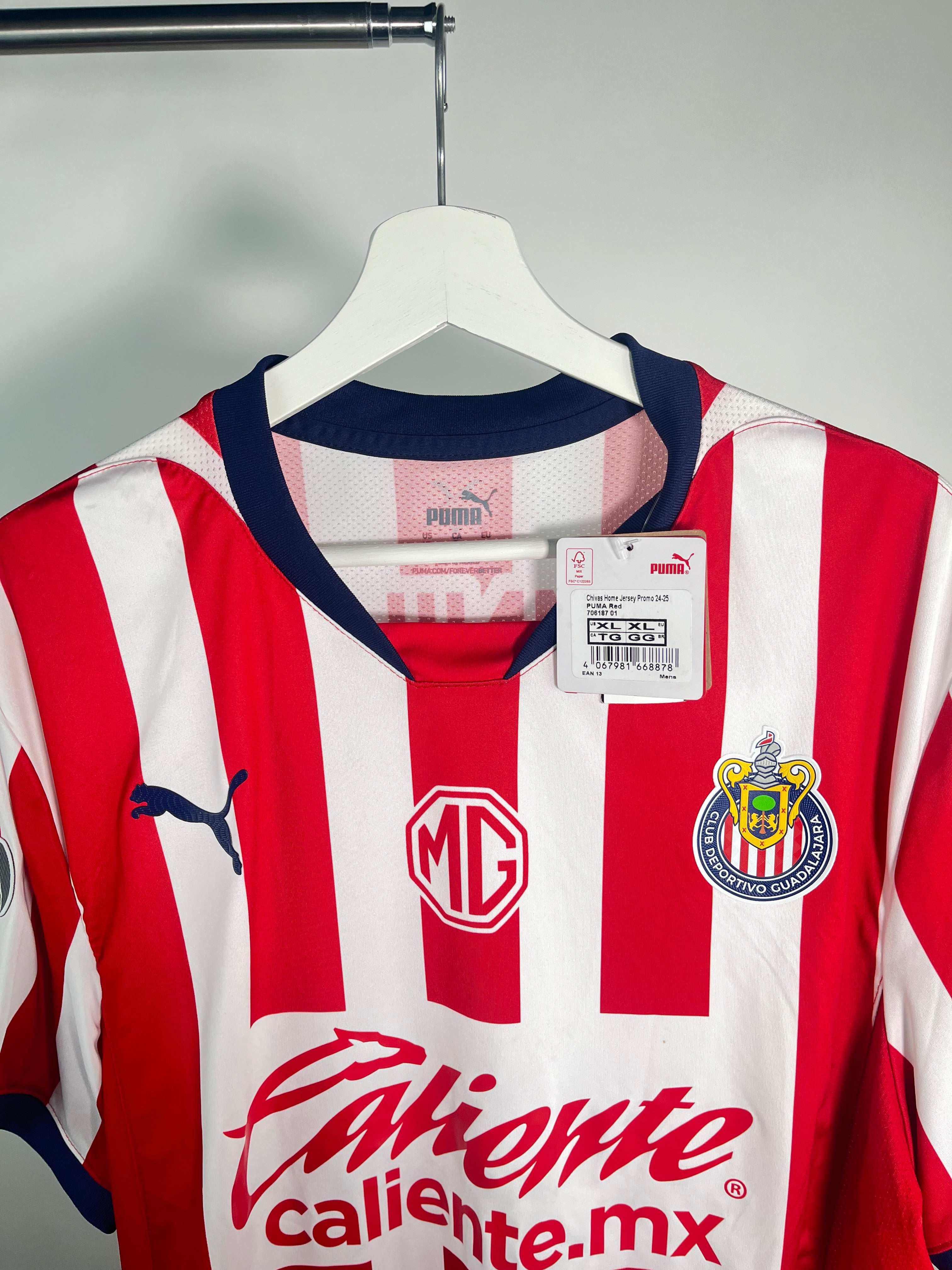 Jersey Chivas Local 2024 2025 *C/Etiquetas* (XL)
