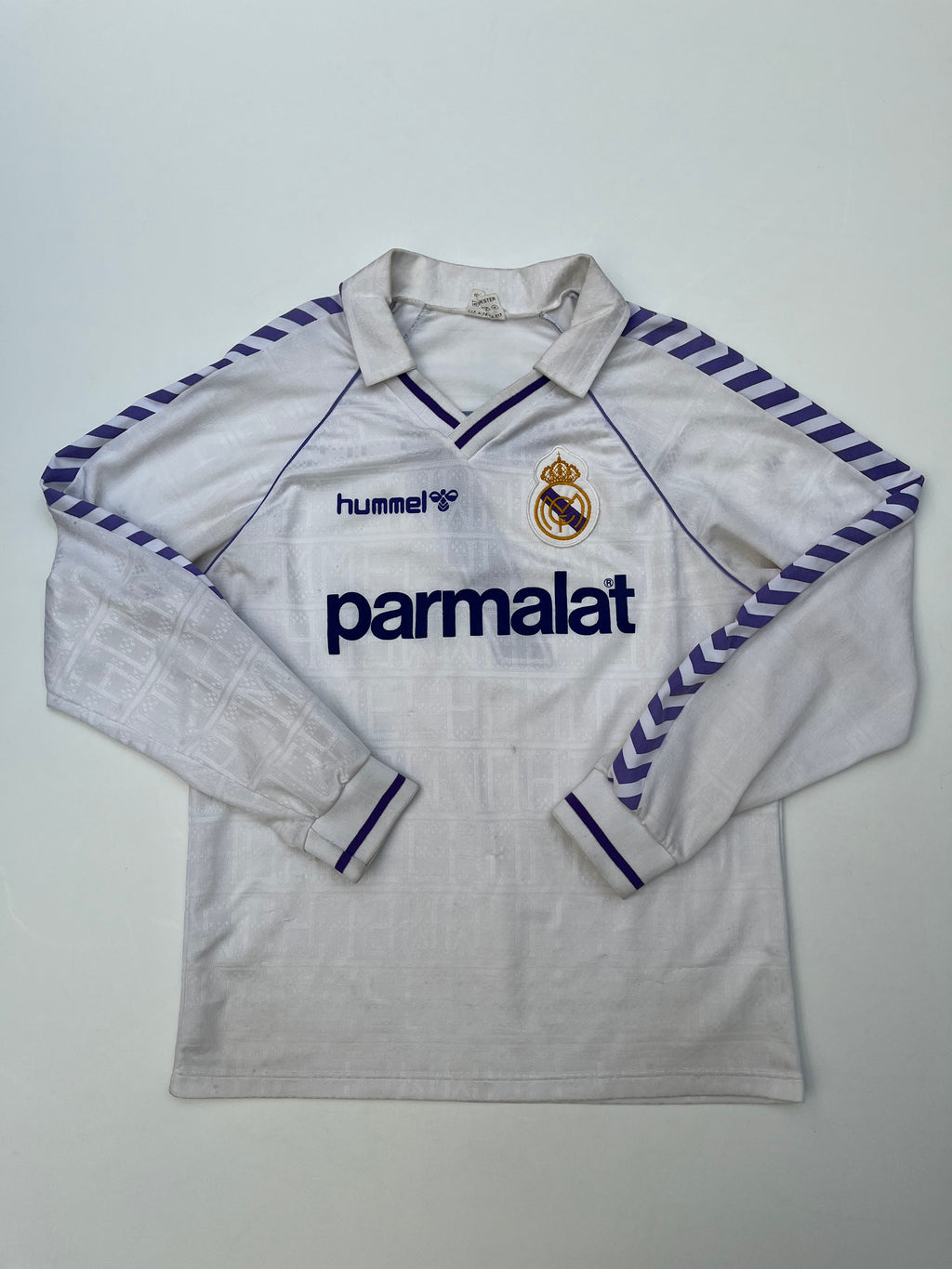 Jersey Real Madrid Local 1988 1989 Manga Larga Emilio Butragueño (L)