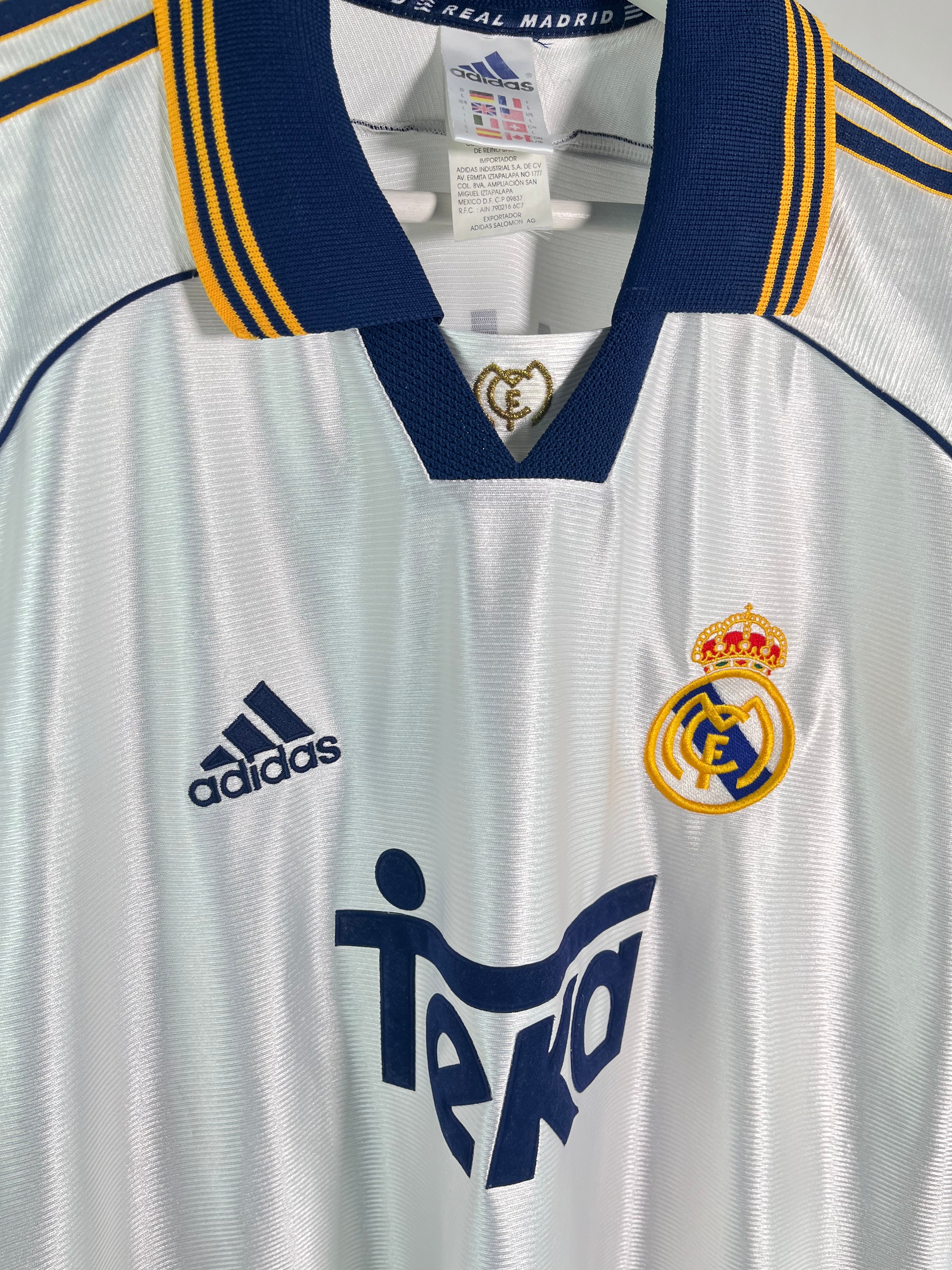 Jersey Real Madrid Local 1999 2000 Raúl González (L)