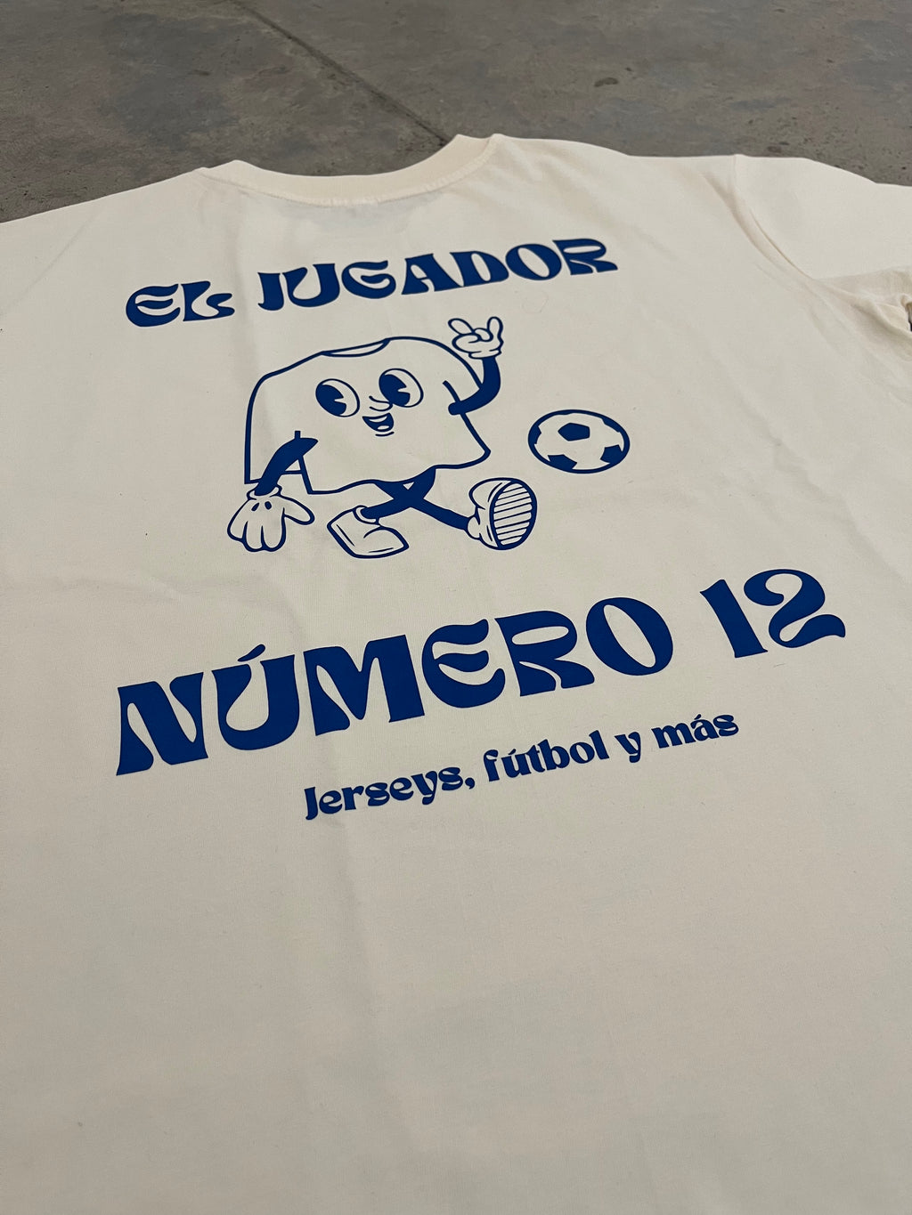 Playera El Jugador Número 12 (Oversized Fit)