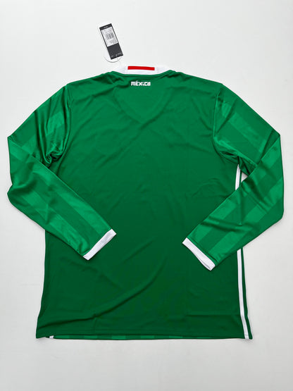Jersey México Local 2016 2018 *C/Etiquetas* Manga Larga (XL)