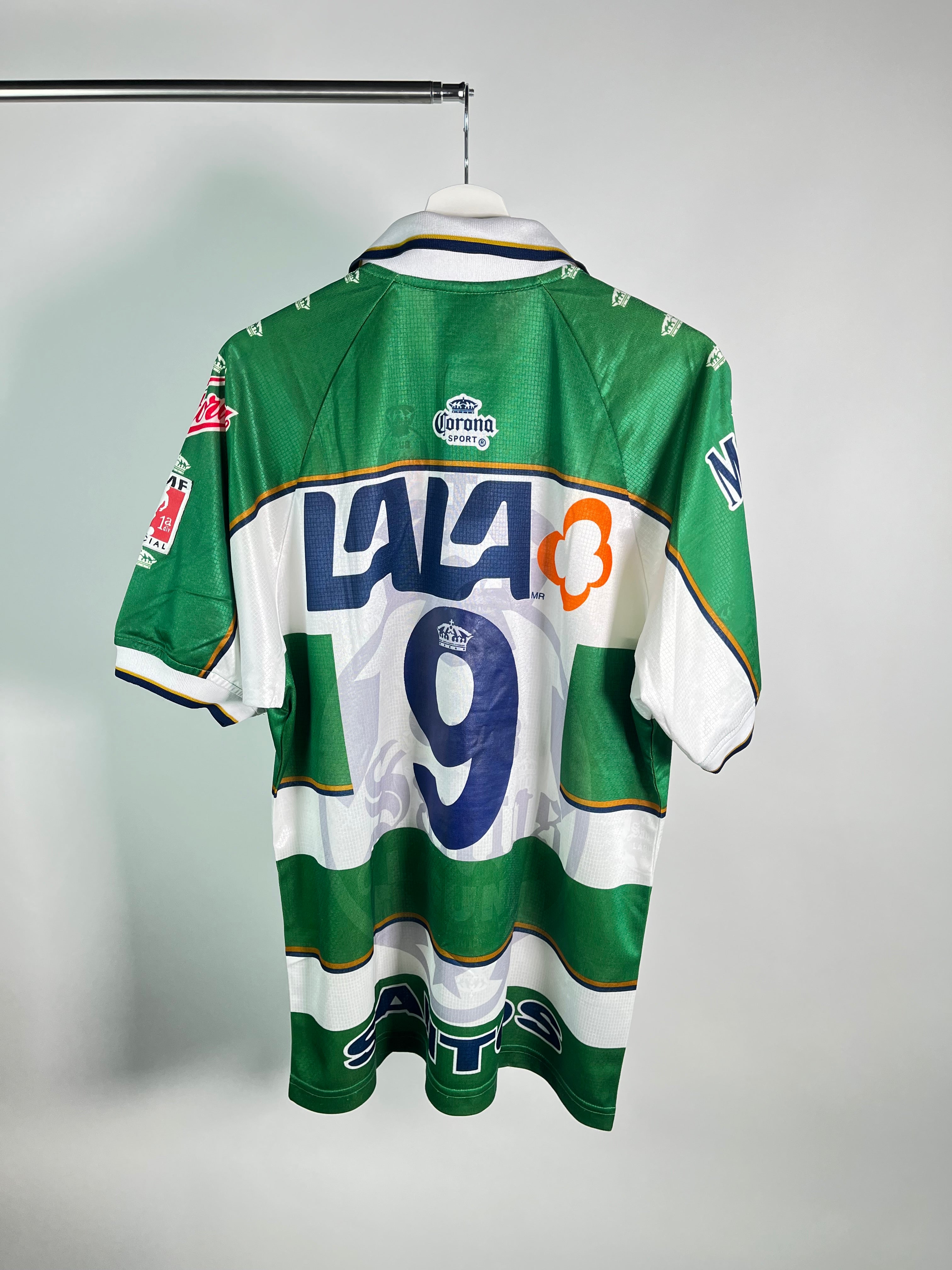 Jersey Santos Laguna Local 1999 2000 Match Worn Miguel Carreón (L)