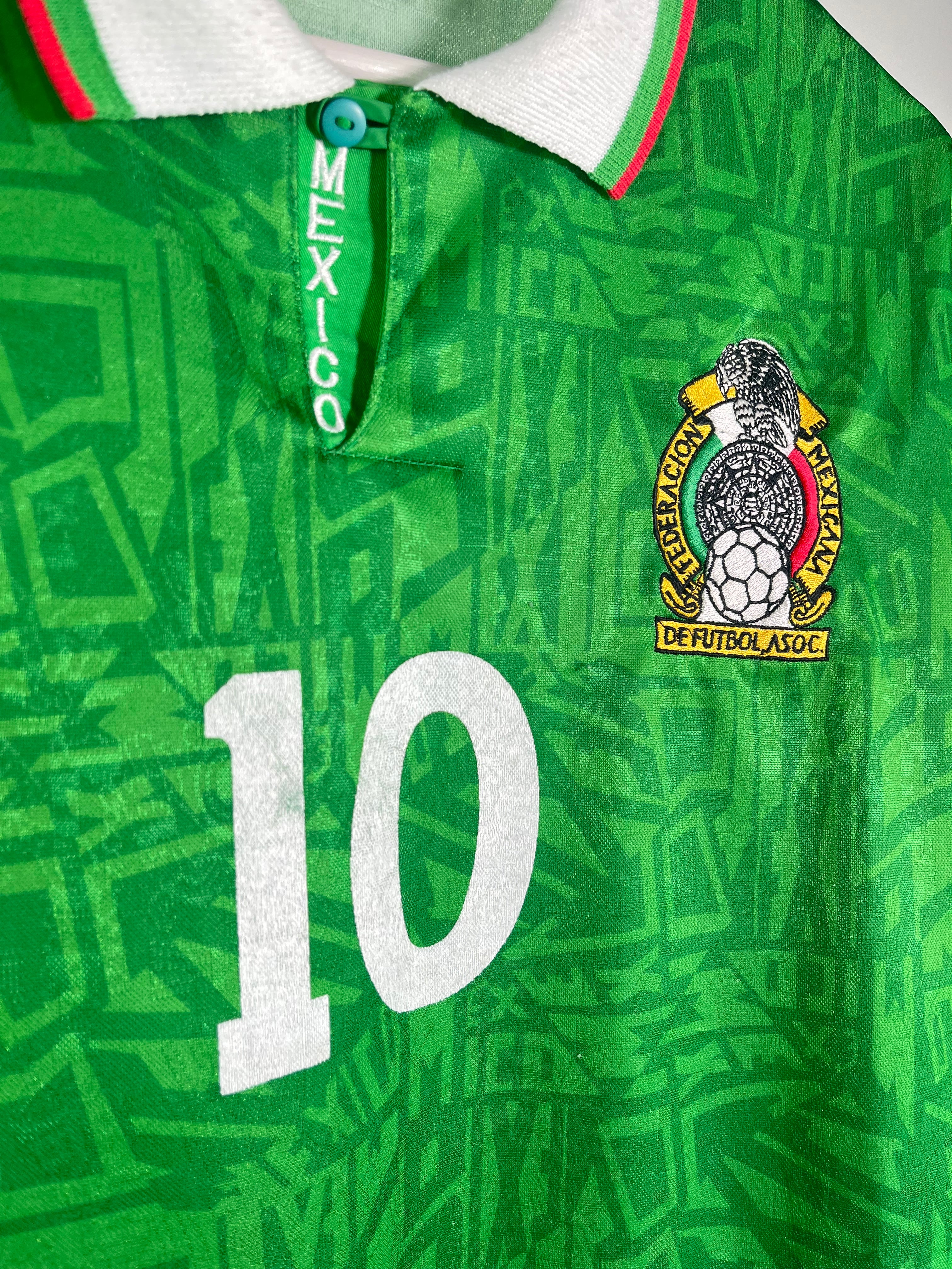 Jersey México Local 1993 1994 Utilería Luis García (XL)
