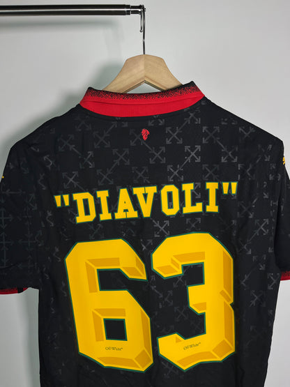 Jersey AC Milan Especial 2024 2025 Versión Jugador Diavoli *C/Etiquetas* Incluye Caja (XL)