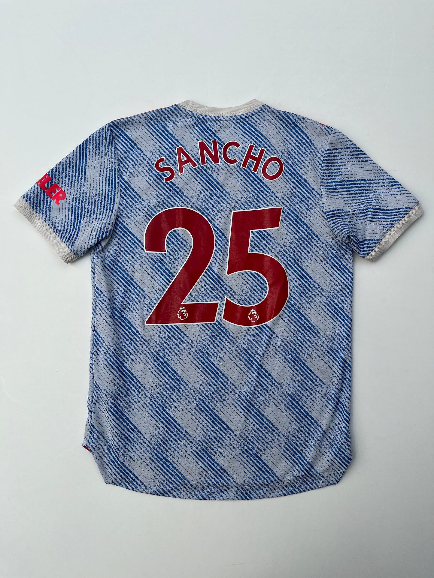 Jersey Manchester United Visita 2021 2022 Versión Jugador Jadon Sancho (M)