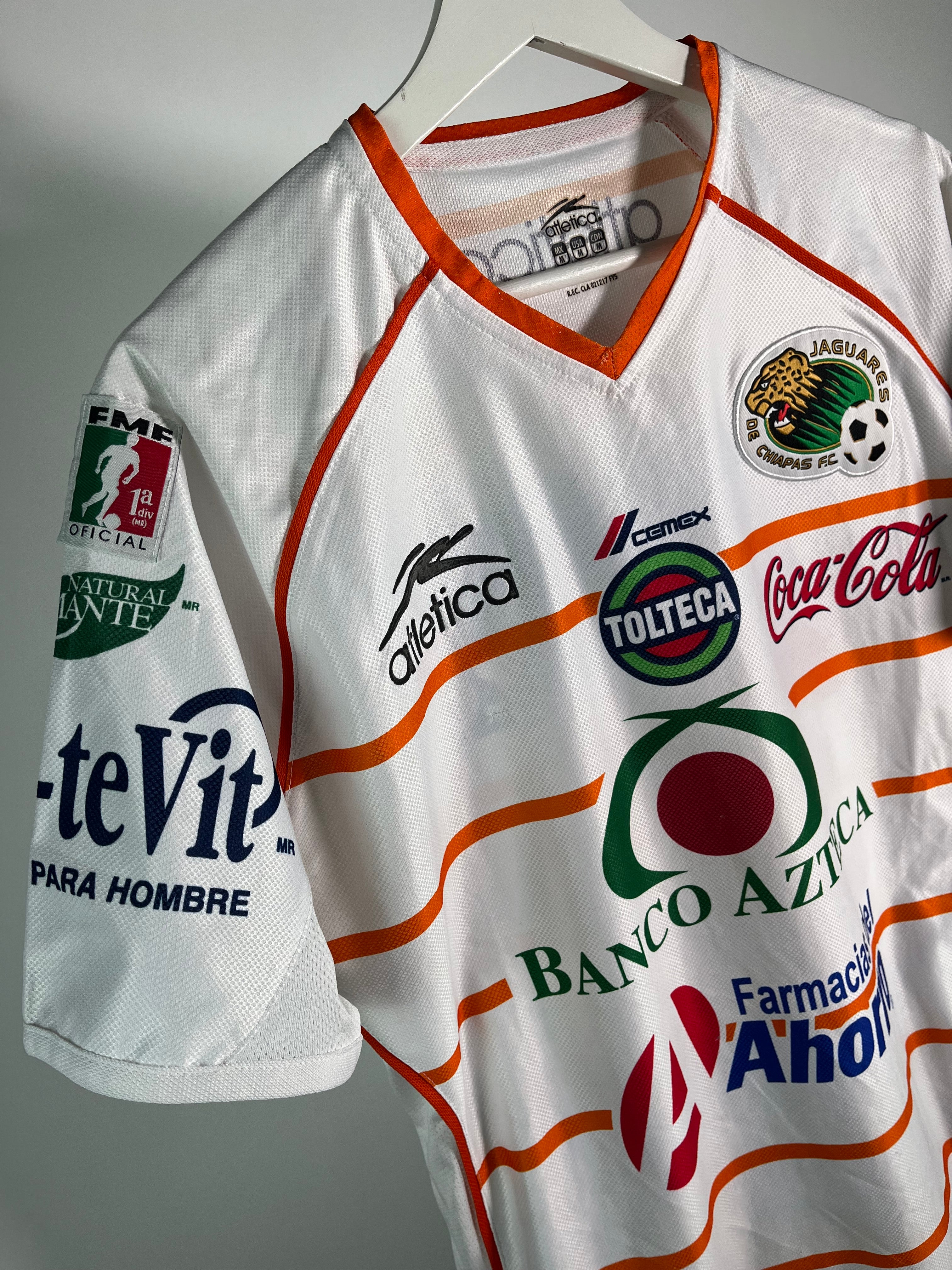 Jersey Jaguares Visita 2006 2007 Utileria Tomás Campos (M)