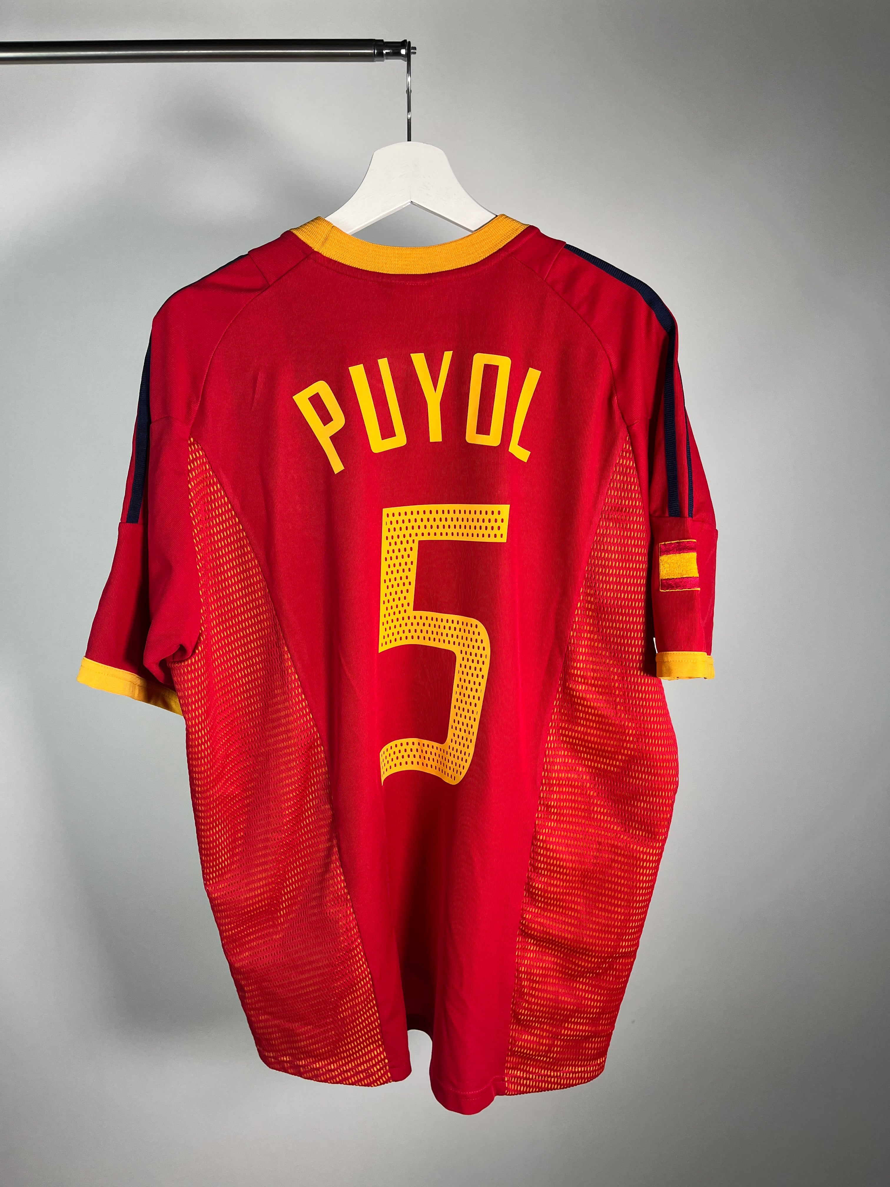 Jersey España Local 2002 2003  Carles Puyol (L)