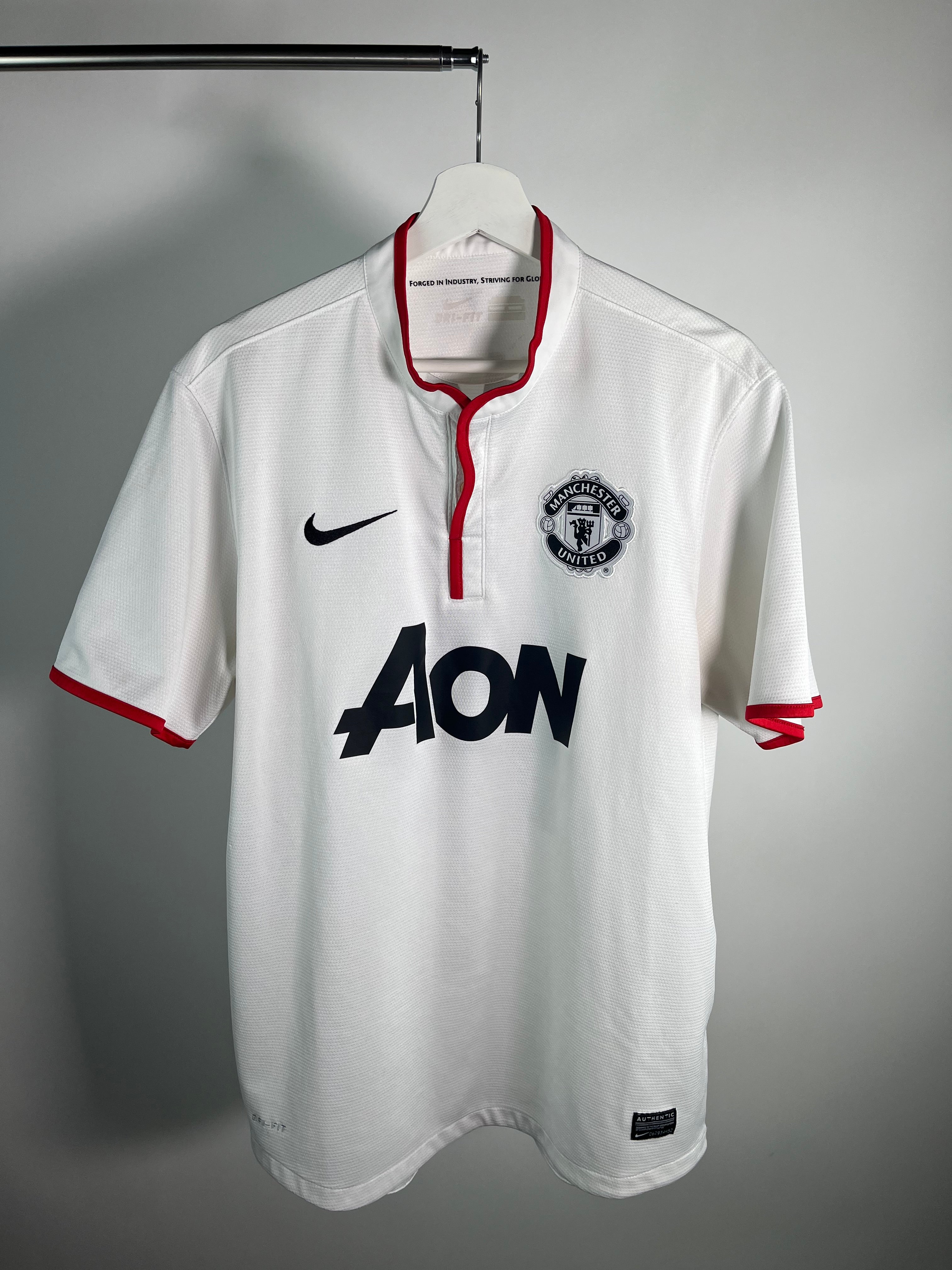 Jersey Manchester United Visita 2012 2013 Javier "Chicharito" Hernández (L)