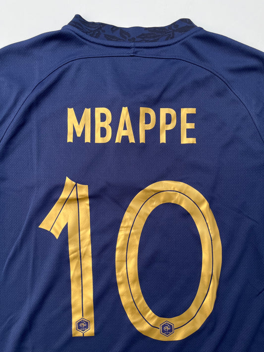 Jersey Francia Local 2022 2023 Kylian Mbappé (L)