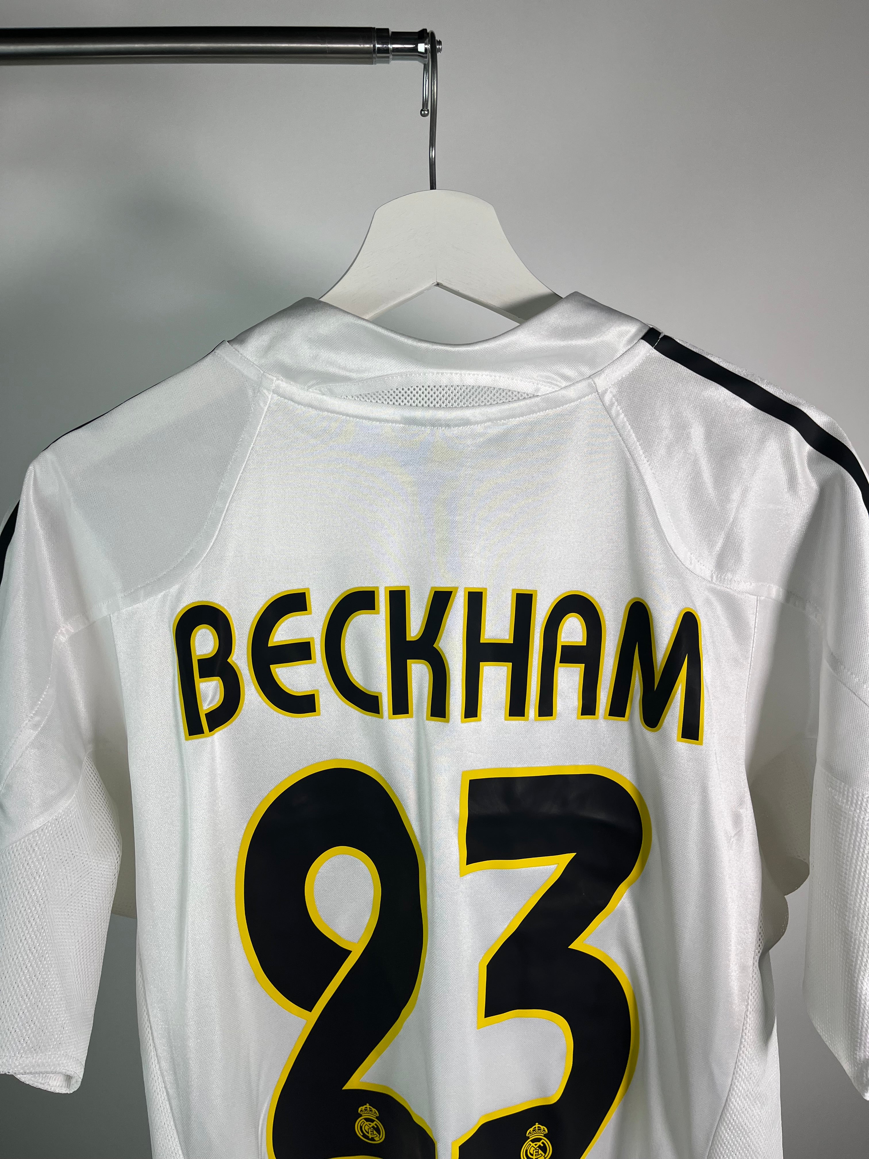 Jersey Real Madrid Local 2004 2005 David Beckham (XL)