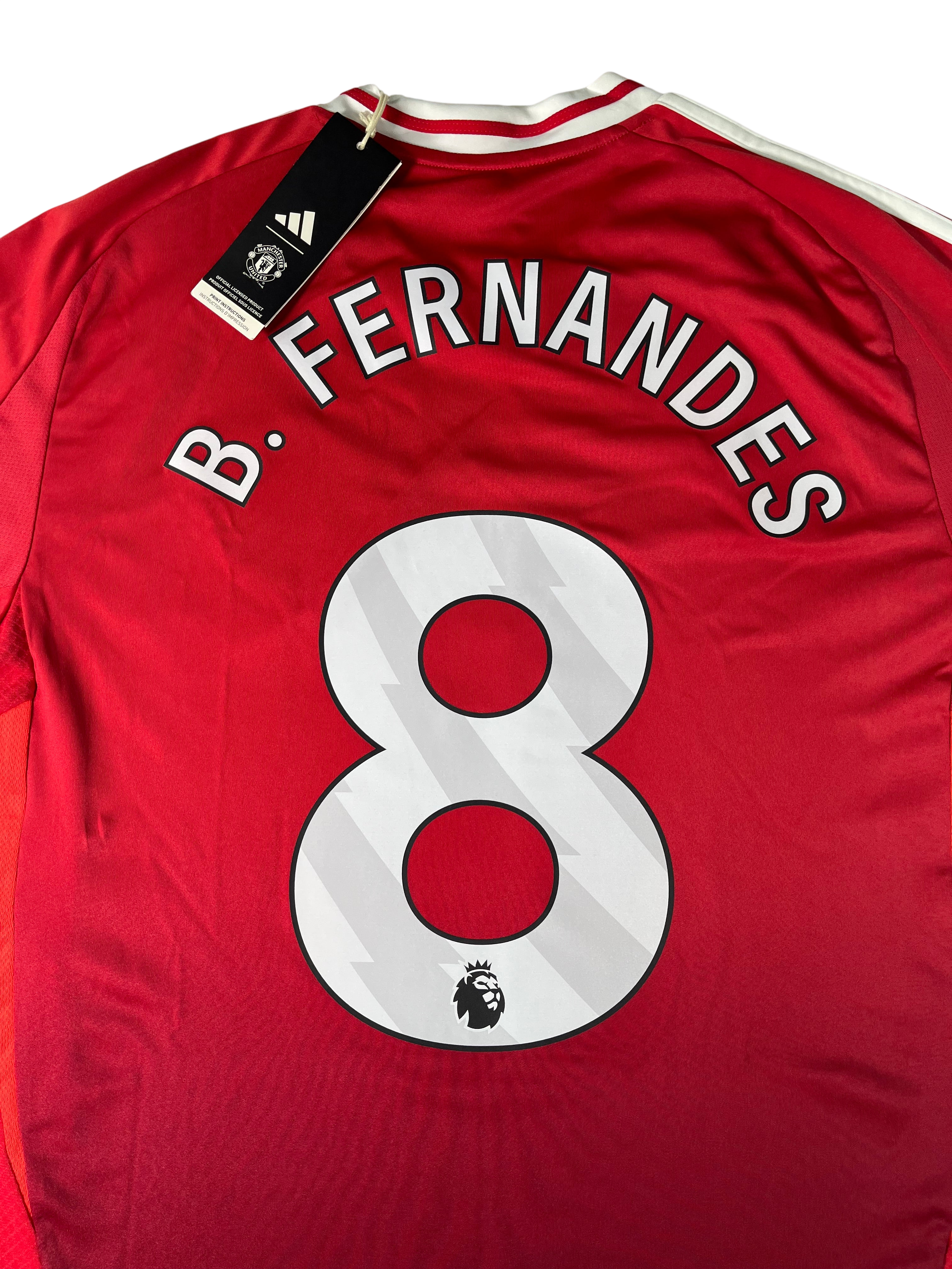Jersey Manchester United Local 2024 2025 *C/Etiquetas* Bruno Fernandes (L)