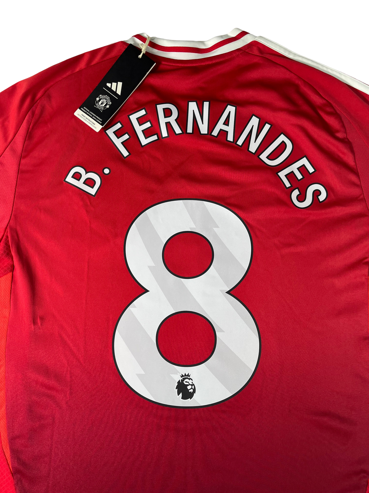 Jersey Manchester United Local 2024 2025 *C/Etiquetas* Bruno Fernandes (L)