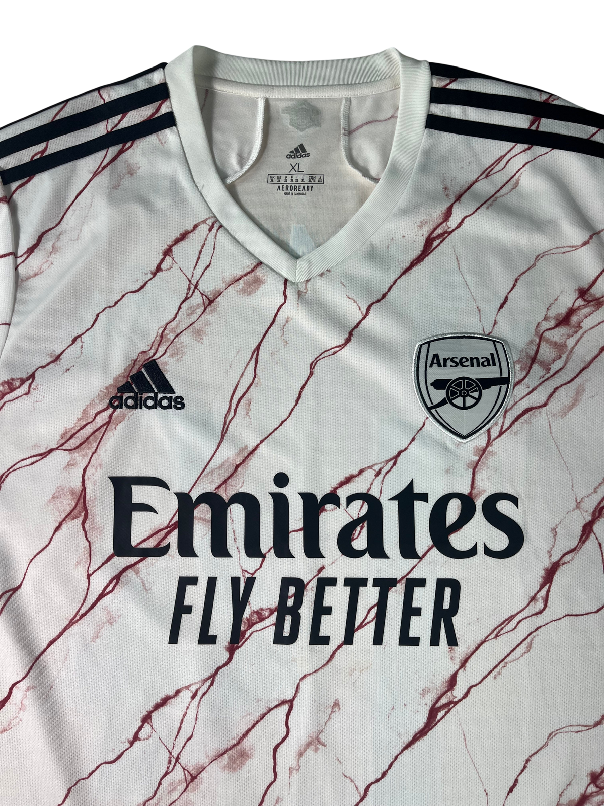 Jersey Arsenal Visita 2020 2021 Pierre Emerick Aubameyang (XL)