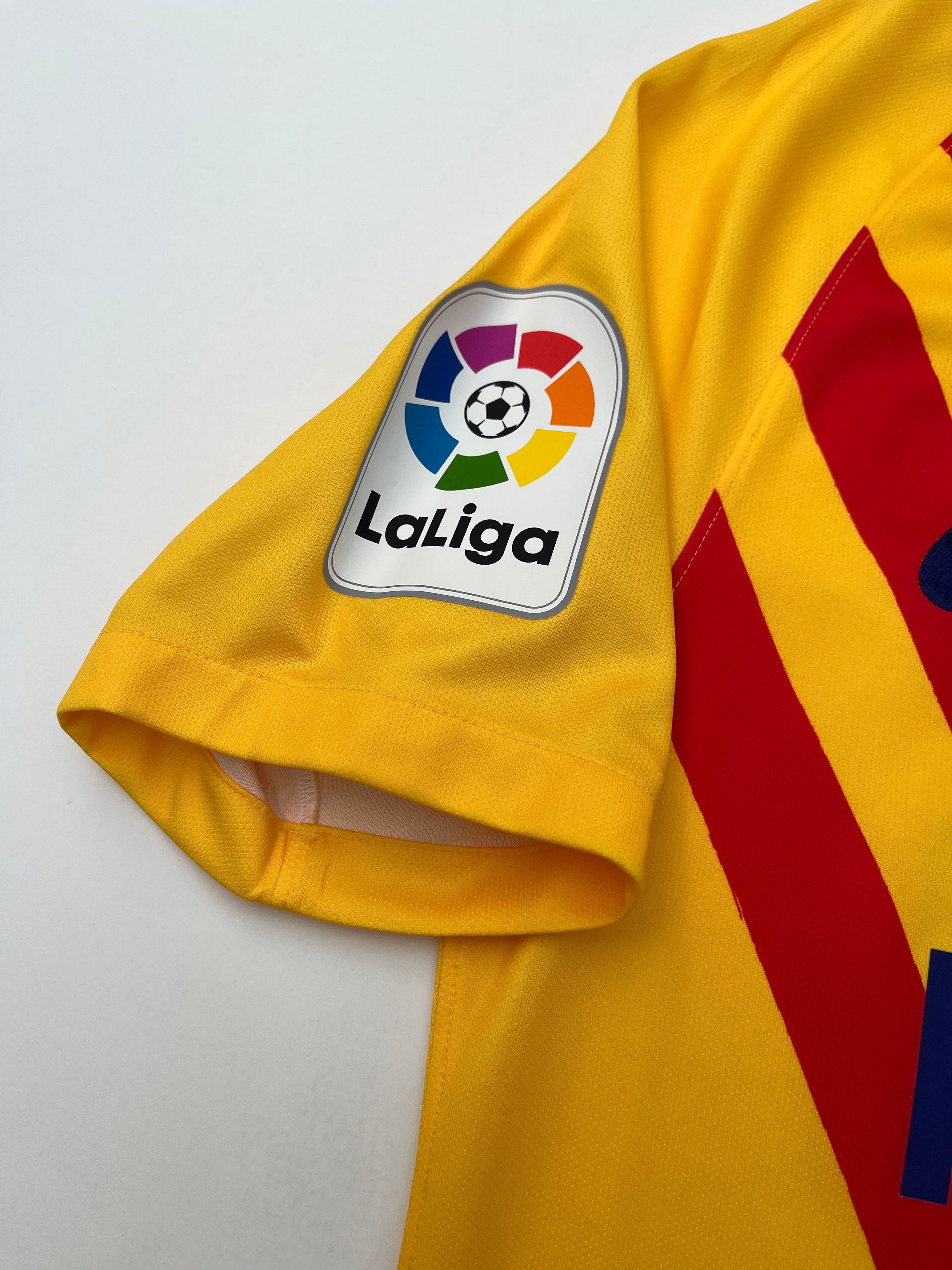Jersey Barcelona Cuarta 2019 2020 Senyera Lionel Messi (S)