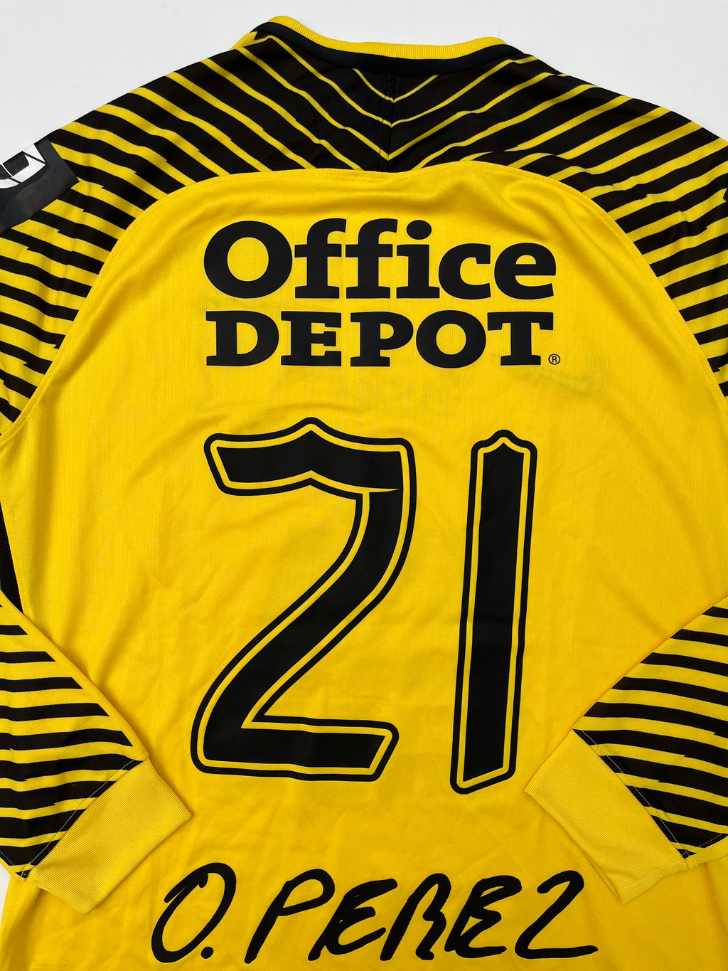 Jersey Pachuca Portero 2017 2018 Match Worn Óscar Pérez (L)