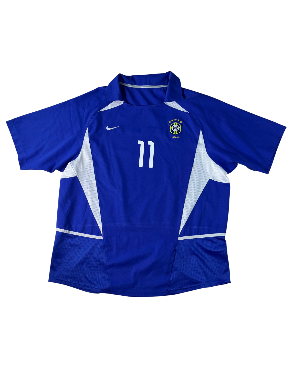 Jersey Brasil Visita 2002 2003 Ronaldinho (XL)