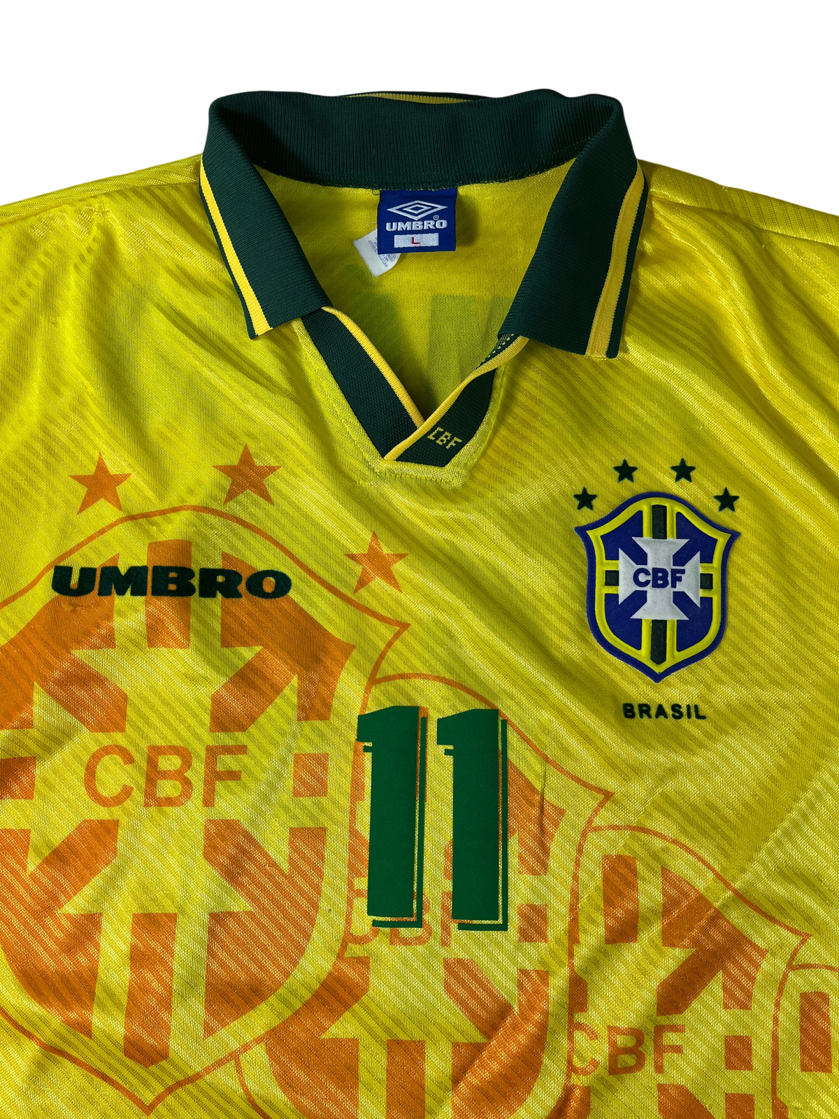 Jersey Brasil Local 1994 1995 Romário (L)