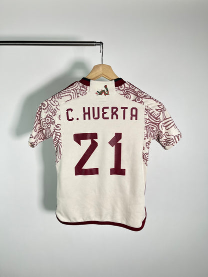 Jersey México Visita 2022 2023 César “Chino” Huerta (M niño)