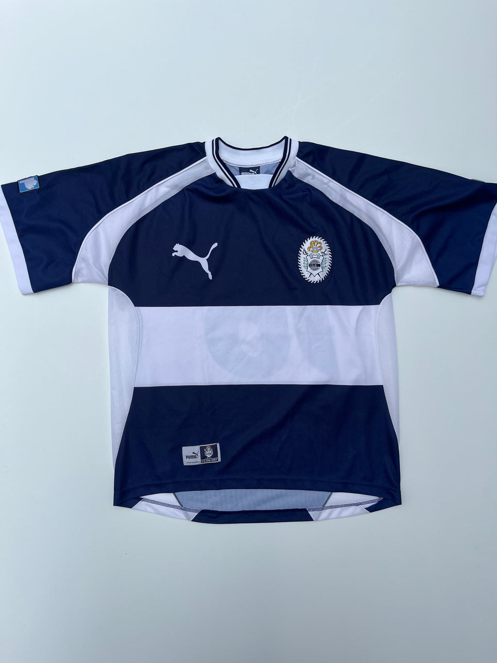 Jersey Gimnasia y Esgrima Visita 2002 2003 Match Worn Furlanetto (L)