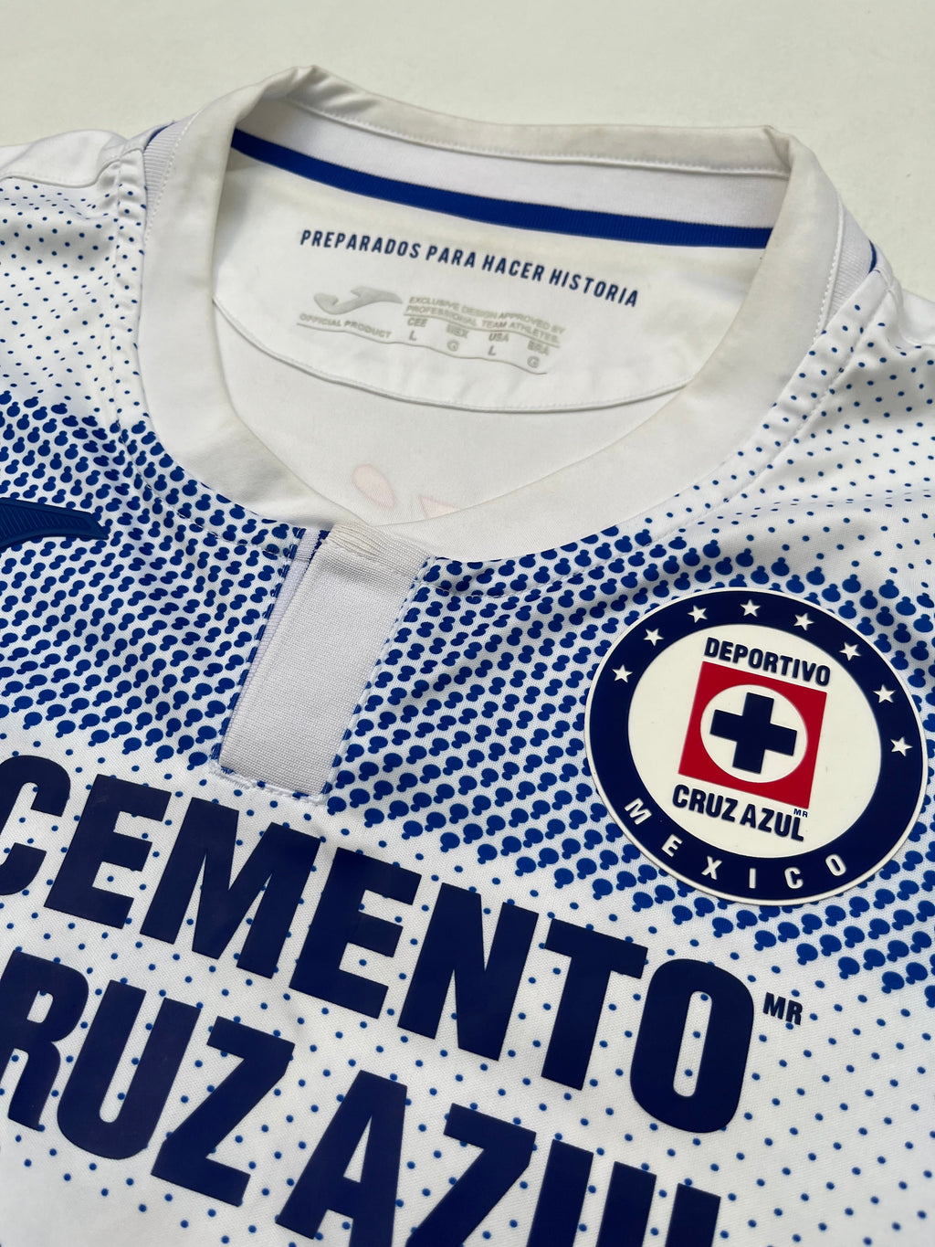 Jersey Cruz Azul Visita 2020 2021 Match Worn Adrián Aldrete (L)