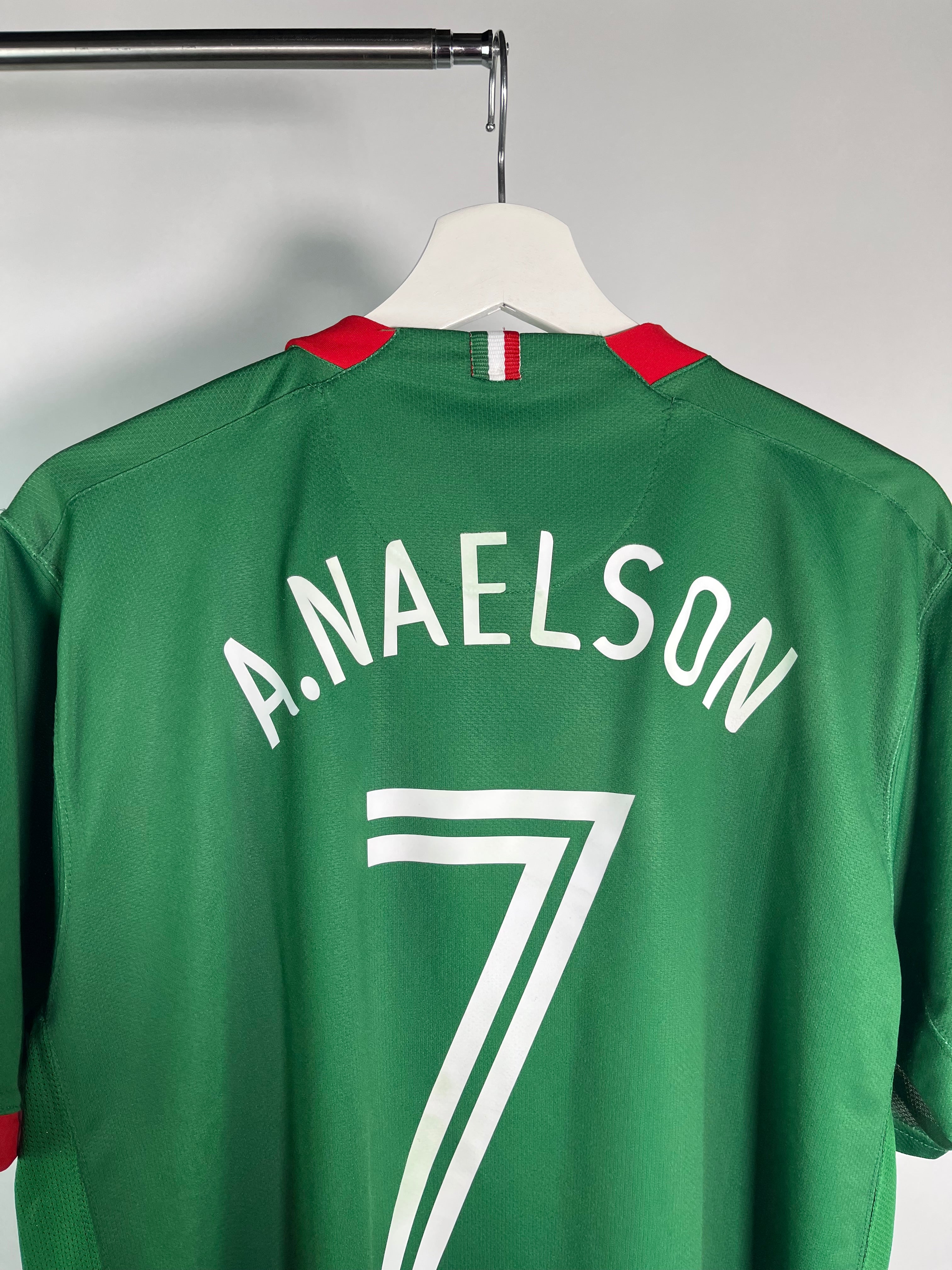 Jersey México Local 2006 2007 *Mundial Alemania* Antonio Naelson Sinha (L)
