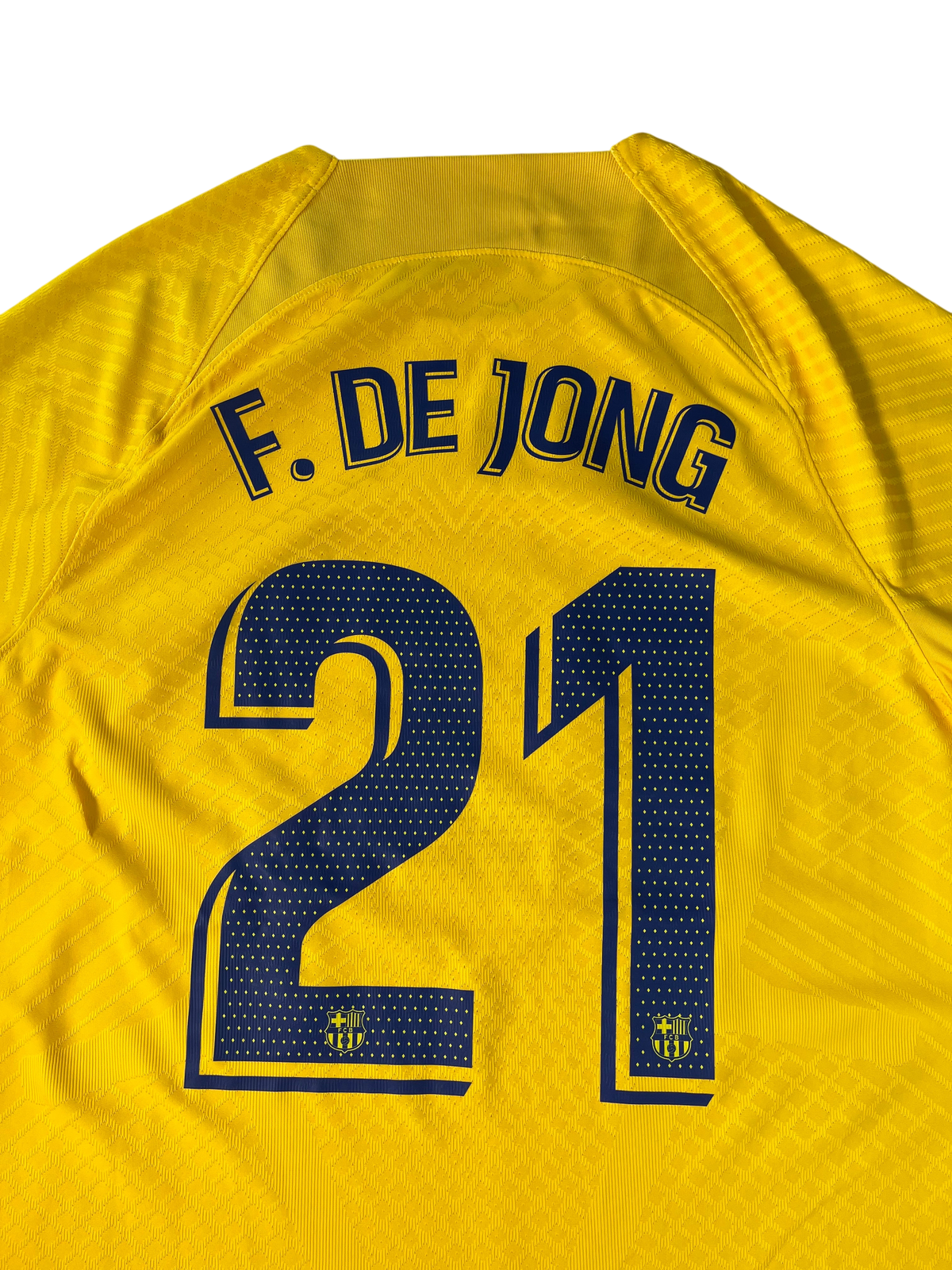 Jersey Barcelona Cuarta 2022 2023 Versión Jugador Frenkie de Jong (M)