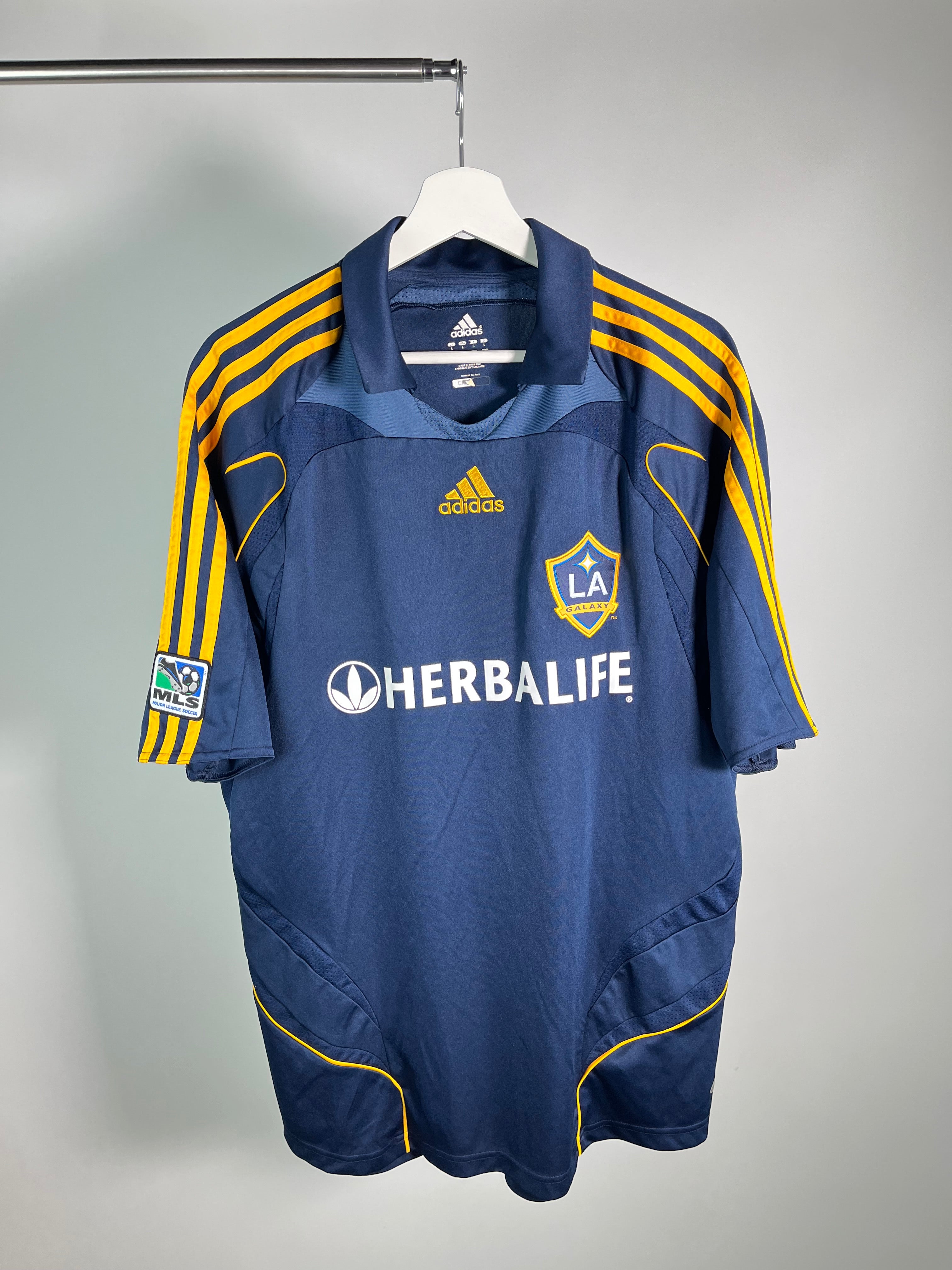 Jersey LA Galaxy Visita 2007 2008 David Beckham (L)