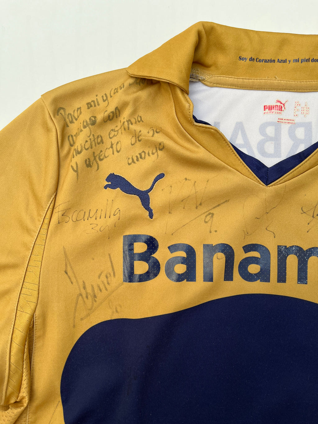 Jersey Pumas Tercera 2010 2011 Dante López (L)