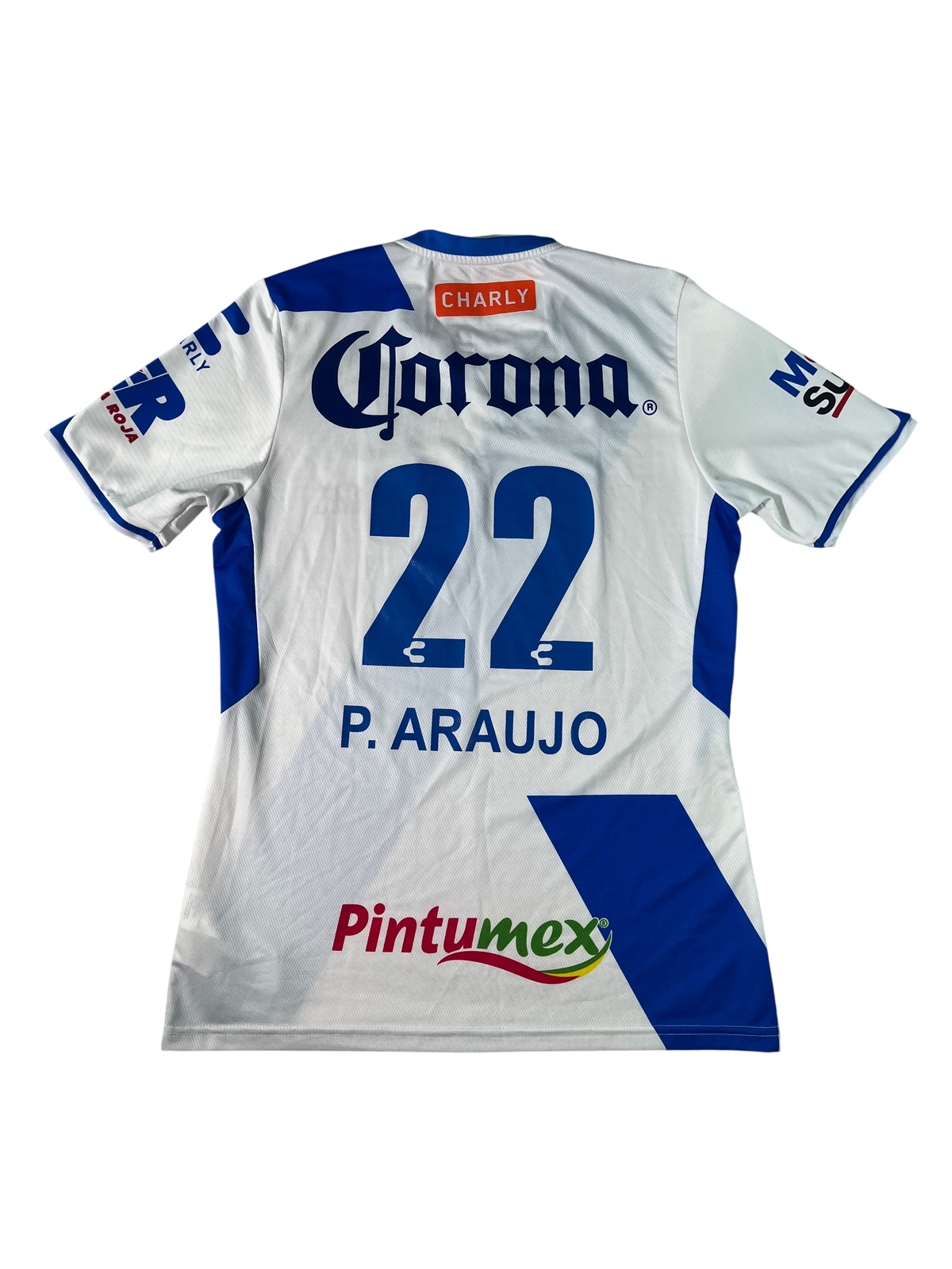 Jersey Puebla Local 2015 2016 Utilería Patricio Araujo (M)