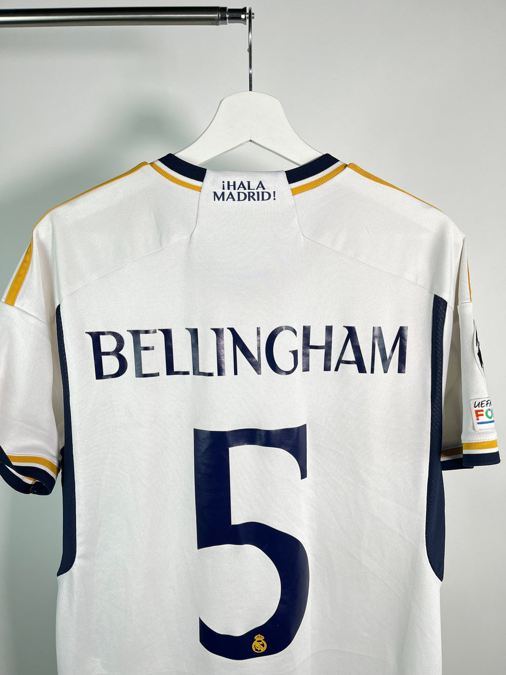 Jersey Real Madrid Local 2023 204 *Champions League* Jude Bellingham (L)