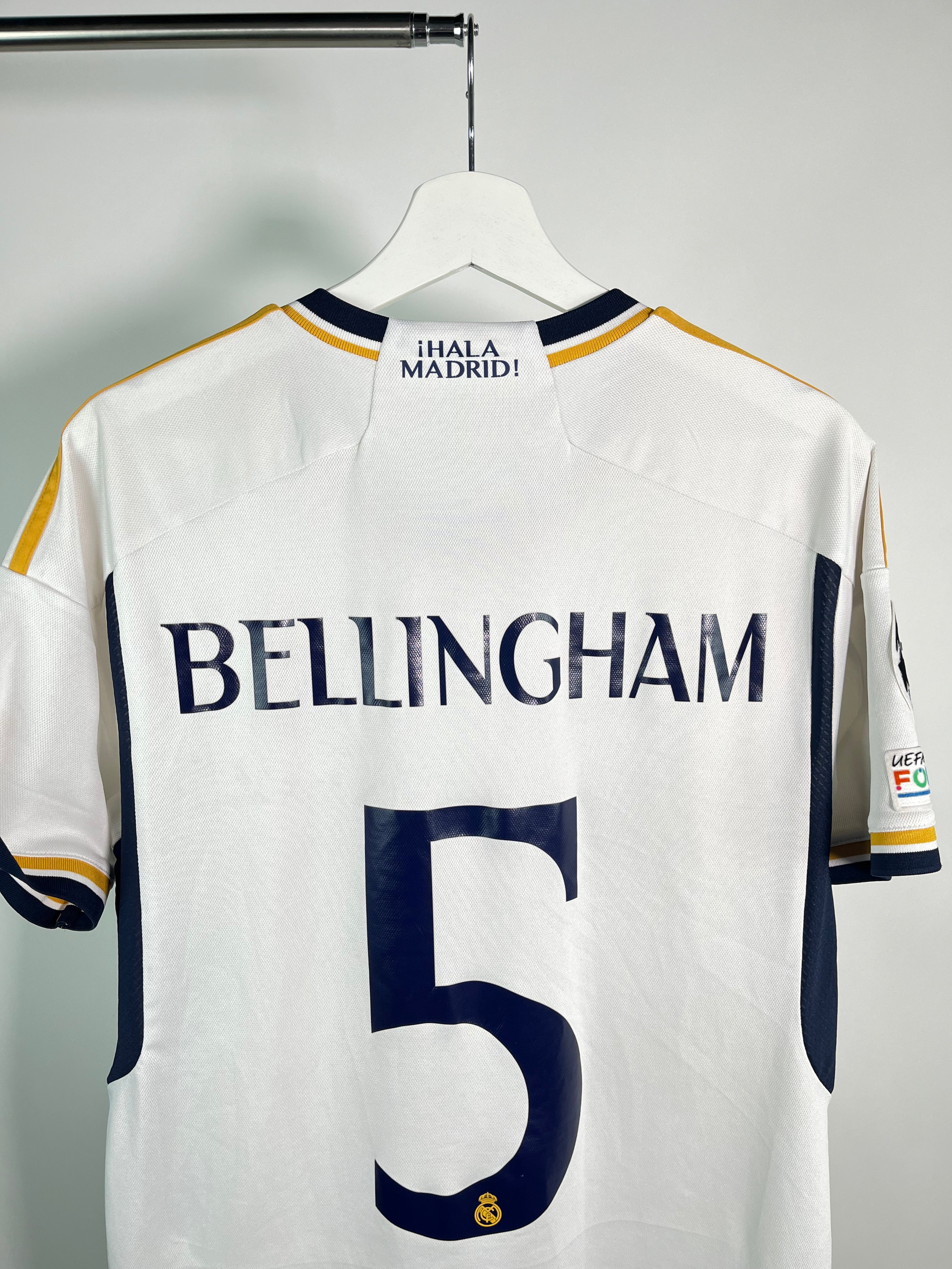 Jersey Real Madrid Local 2023 204 *Champions League* Jude Bellingham (L)