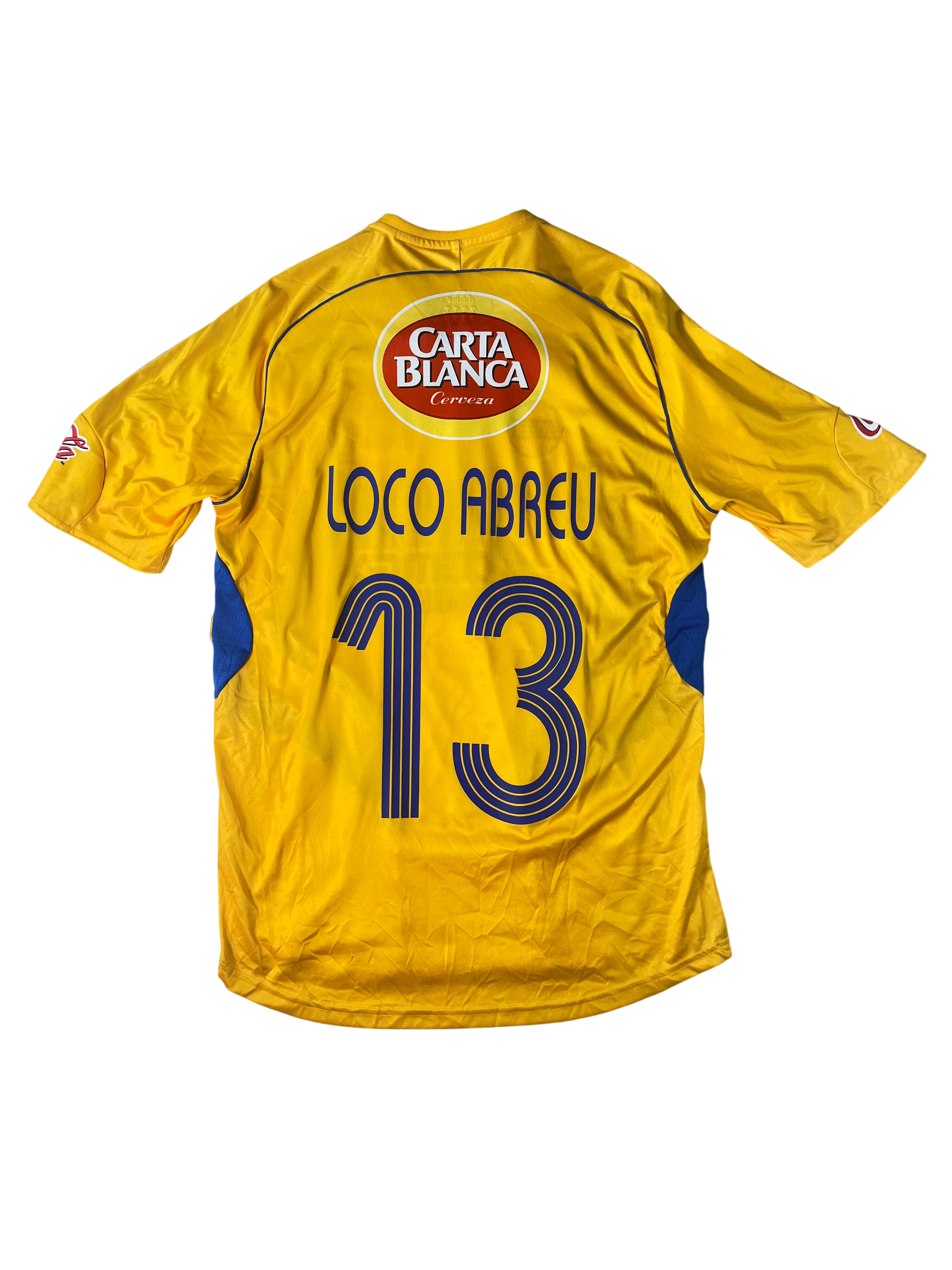 Jersey Tigres Local 2007 2008 Sebastián "Loco" Abreu (M)