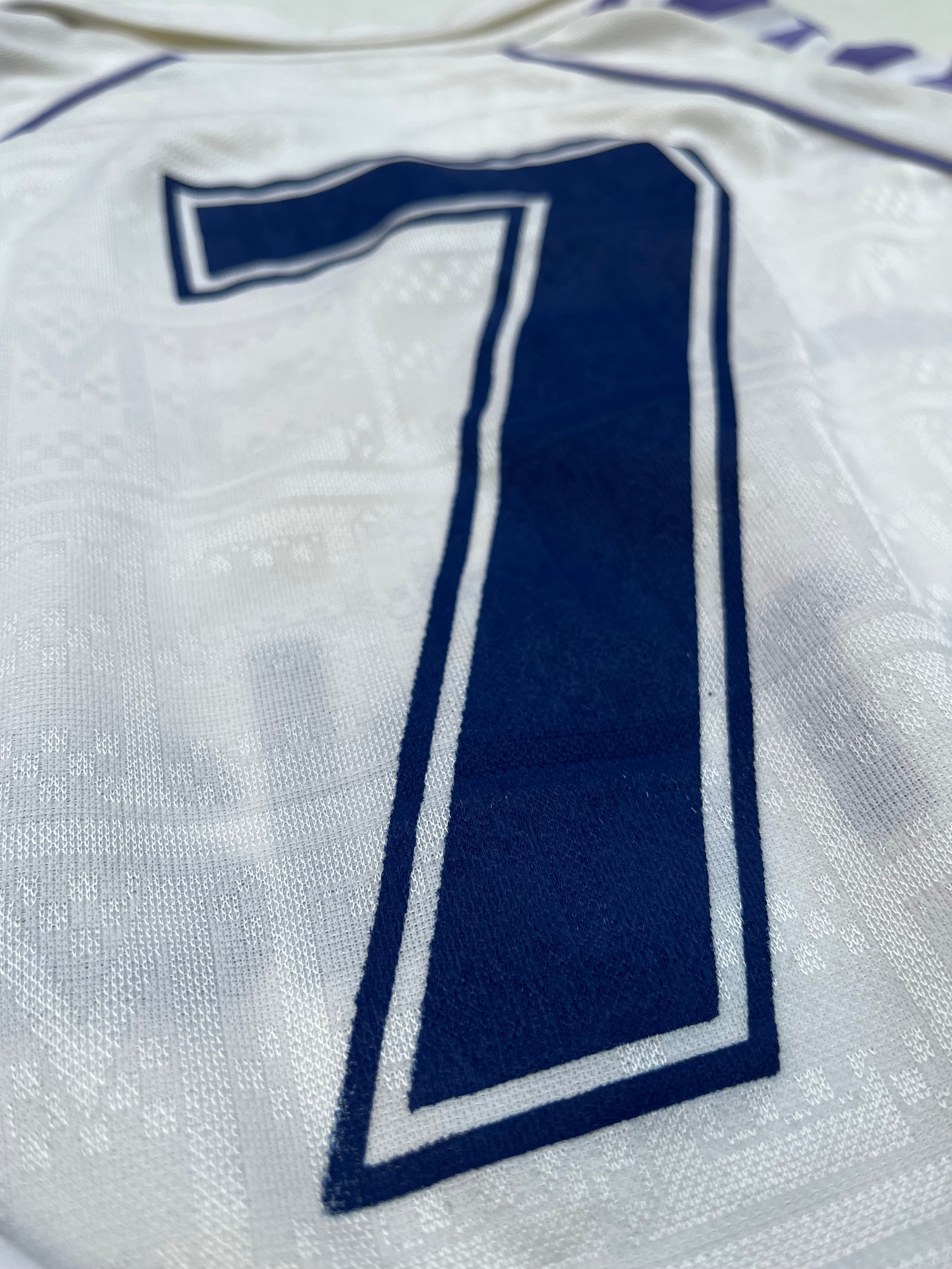 Jersey Real Madrid Local 1988 1989 Manga Larga Emilio Butragueño (L)